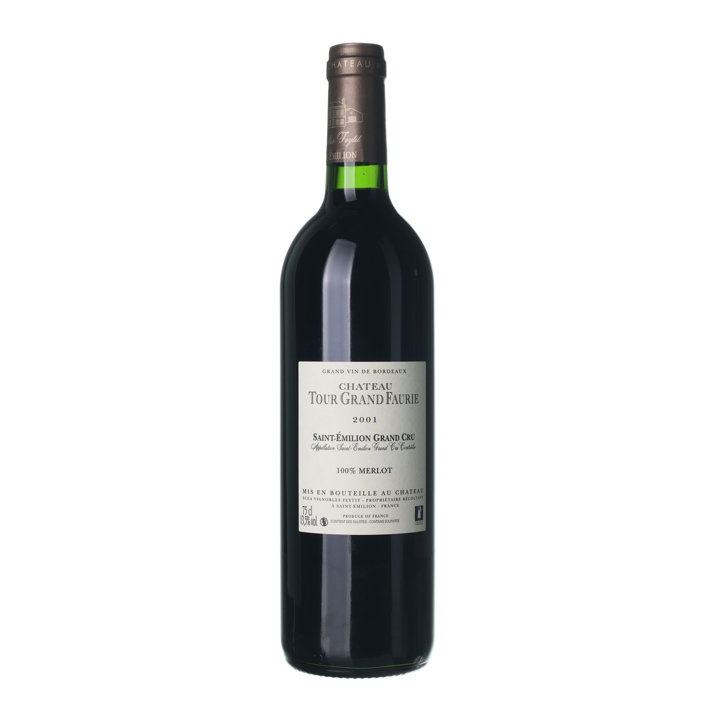 2001 Saint-Emilion Grand Cru Chateau Tour Grand Faurie (0,75l) - Obrázek 2