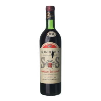 1960 Bordeaux Schröder & Schÿler (0,75l)