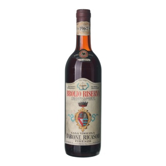 1967 Chianti Riserva Barone Ricasoli (0,75l)