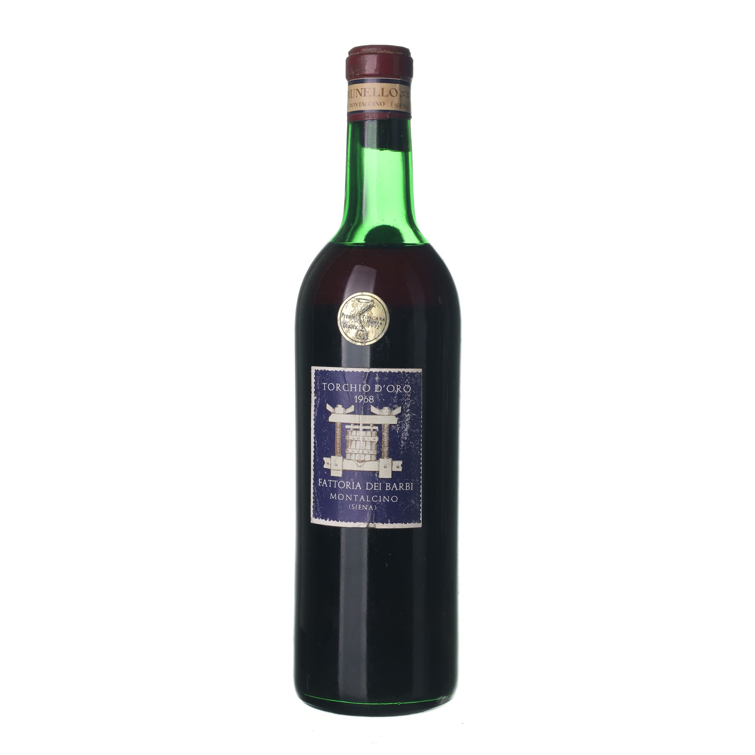 1968 Brunello di Montalcino Fattoria dei Barbi (0,75l) - Obrázek 2