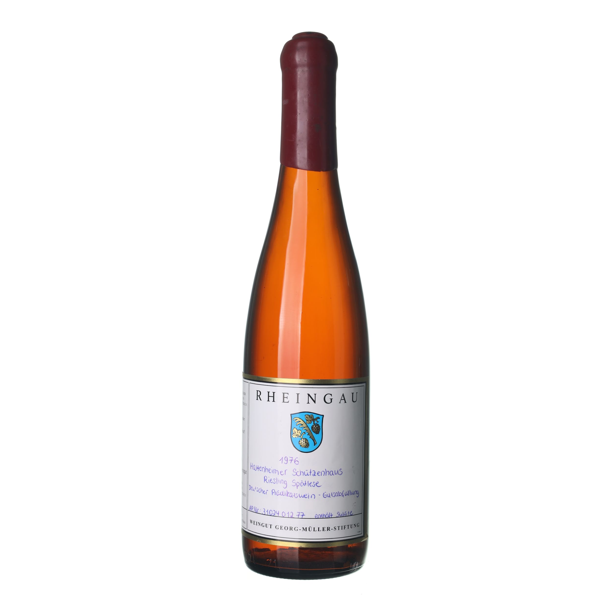 1976 Neskorý zber Weingut Georg Müller Hattenheimer Schützenhaus (0,7l)