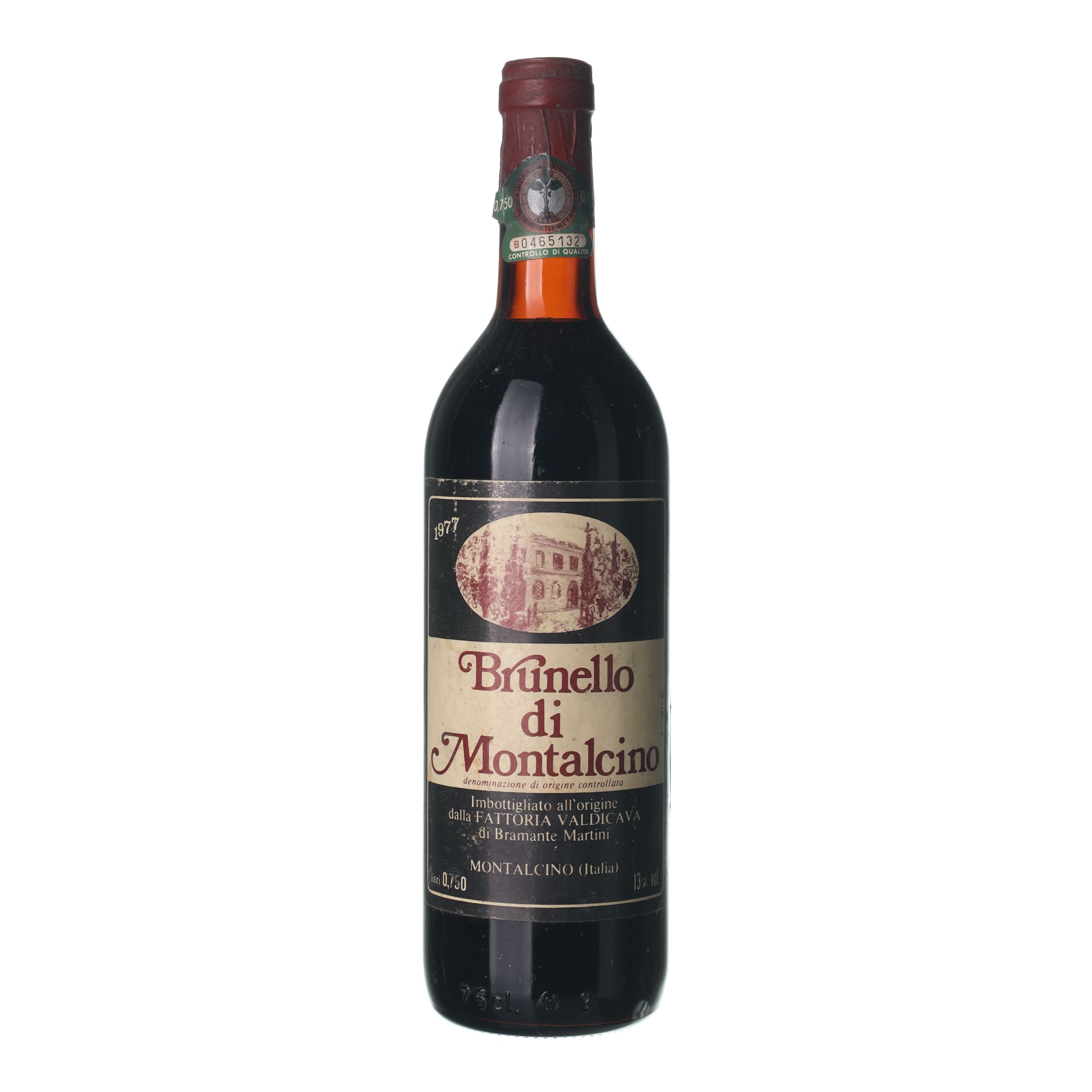1977 Brunello di Montalcino Fattoria Valdicava (0,75l)