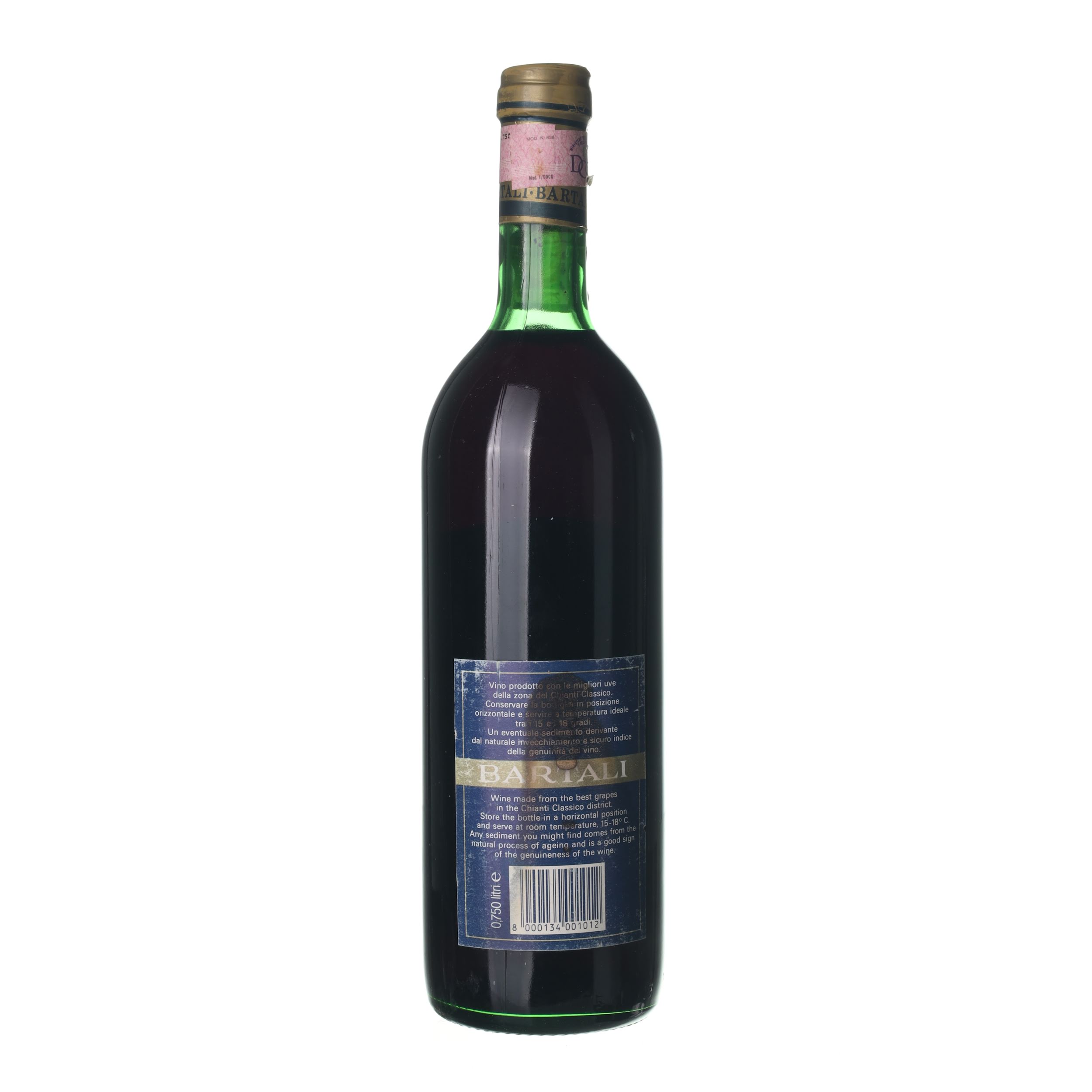 1986 Chianti Bartali (0,75l) - Obrázek 2