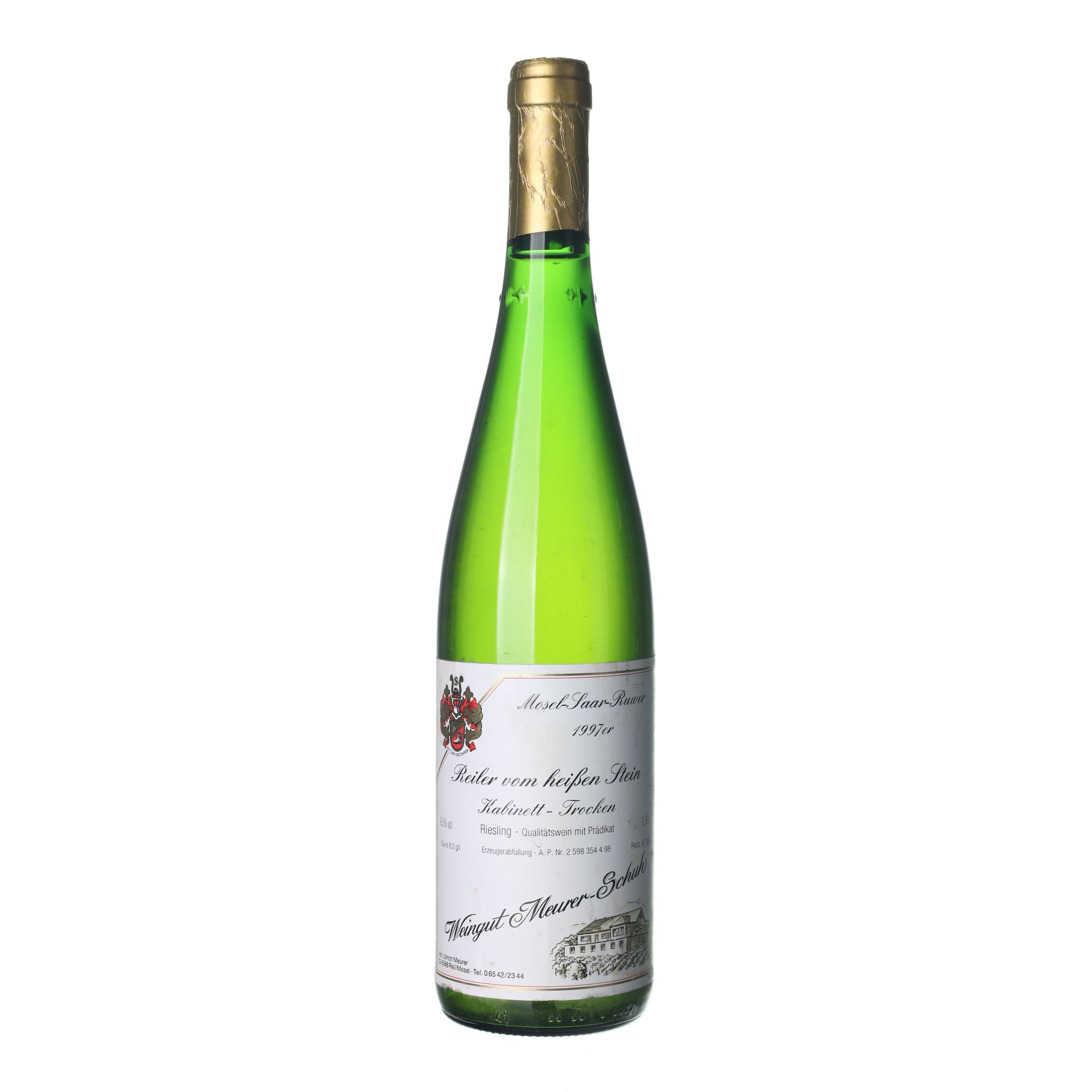 1997 Kabinet Weingut Meurer Reiler vom heißen Stein (0,75l)