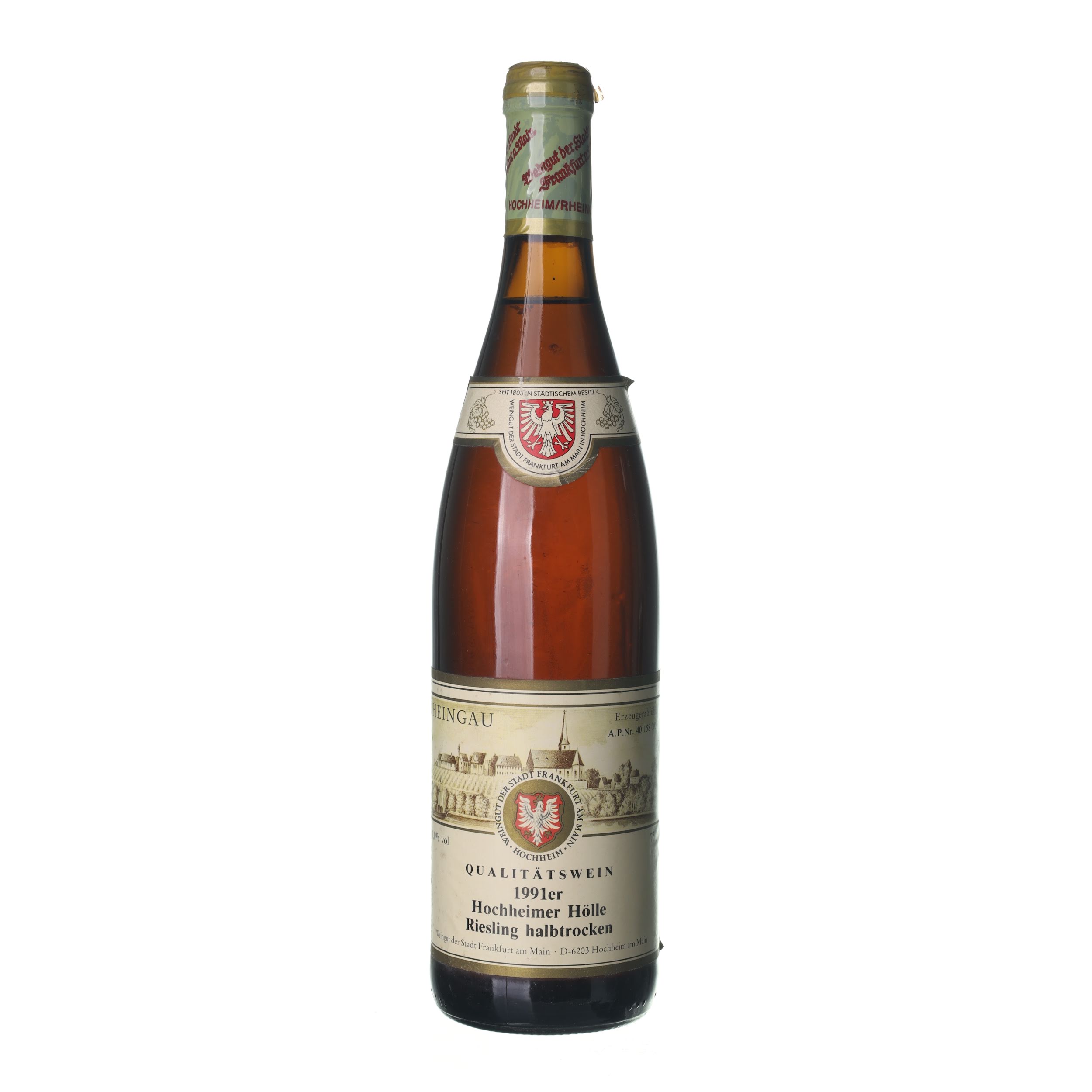 1991 Rizling rýnsky / Riesling Weingut der Stadt Frankfurt am Main (0,75l)