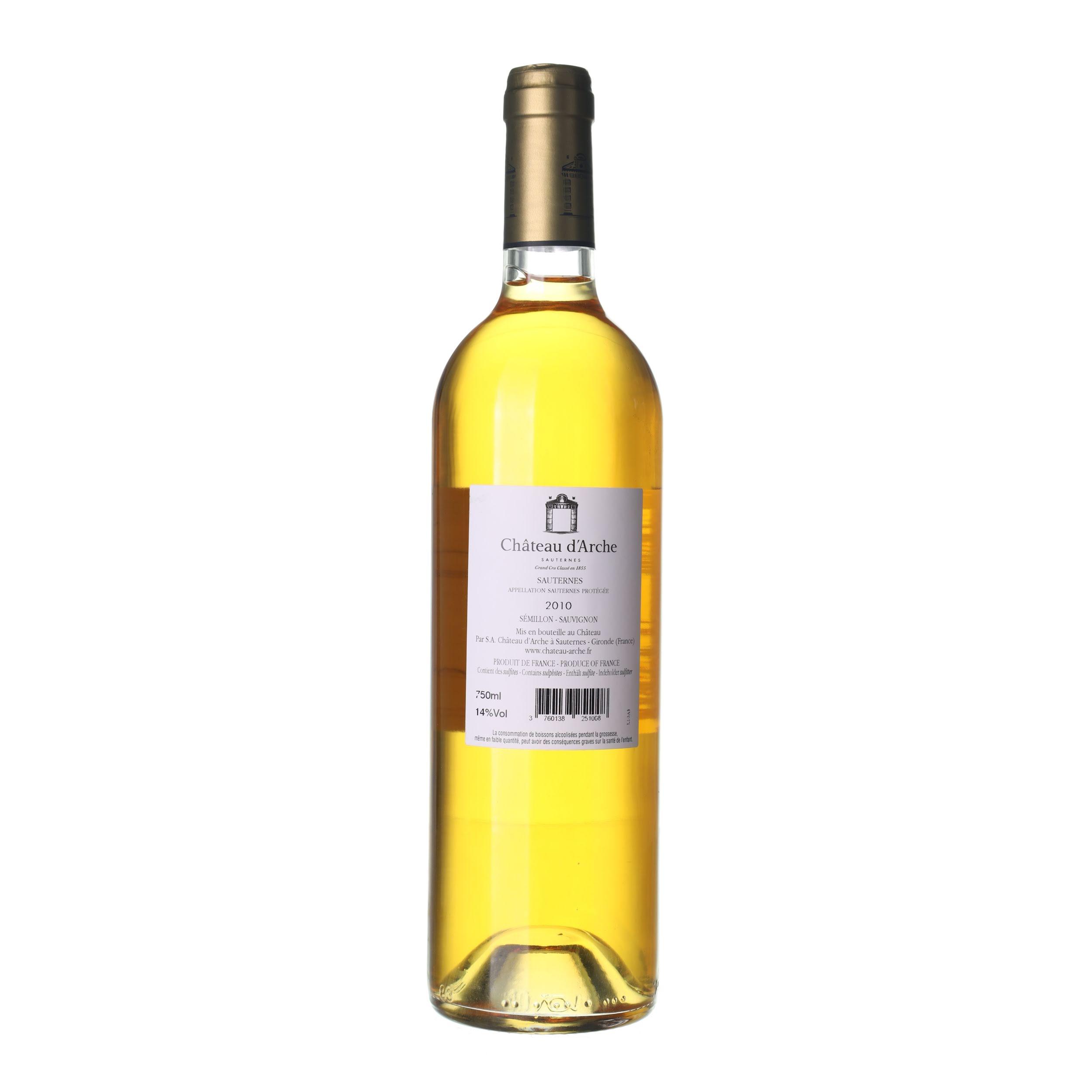 2010 Sauternes Grand Cru Château D'Arche (0,75l) - Obrázek 2