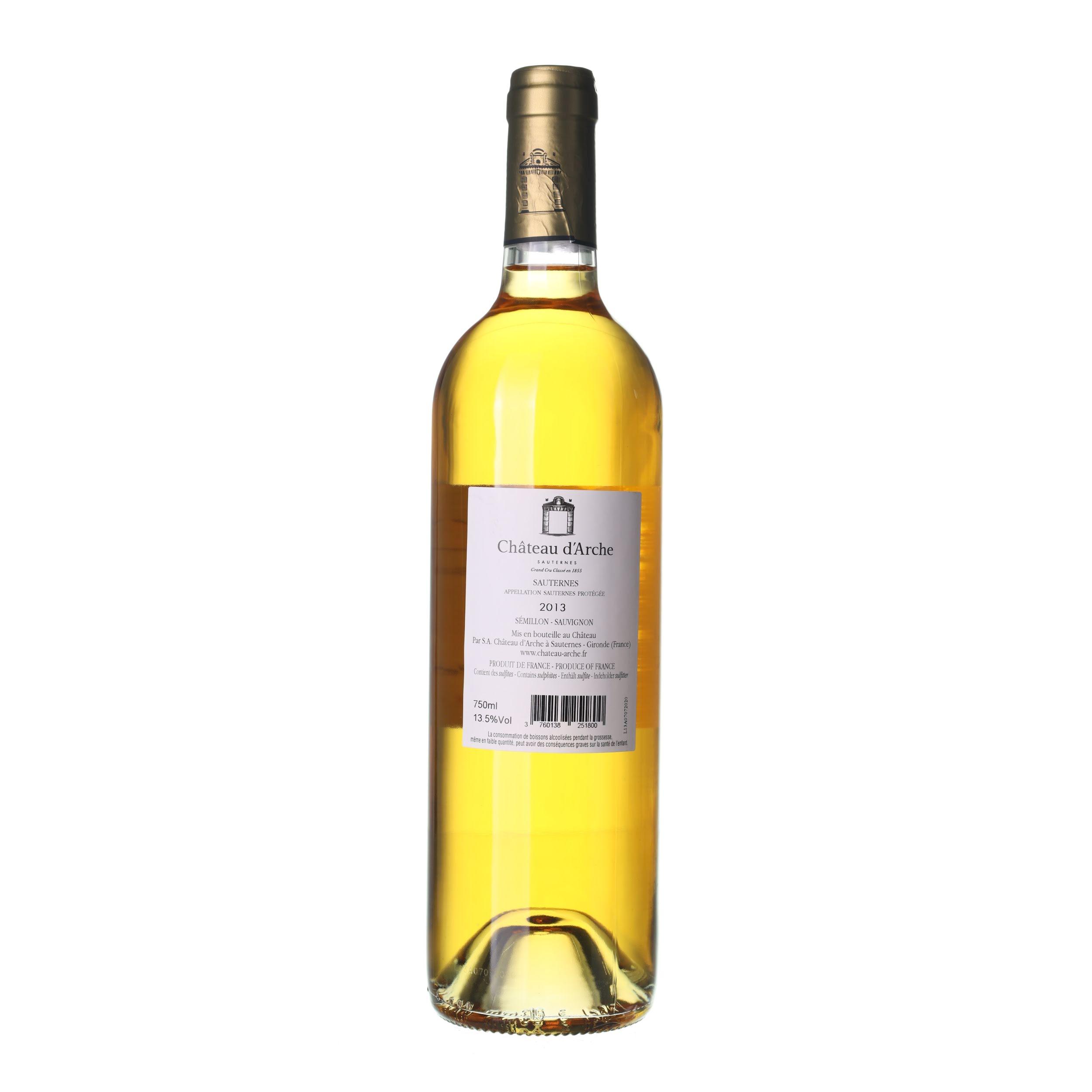2013 Sauternes Grand Cru Château D'Arche (0,75l) - Obrázek 2