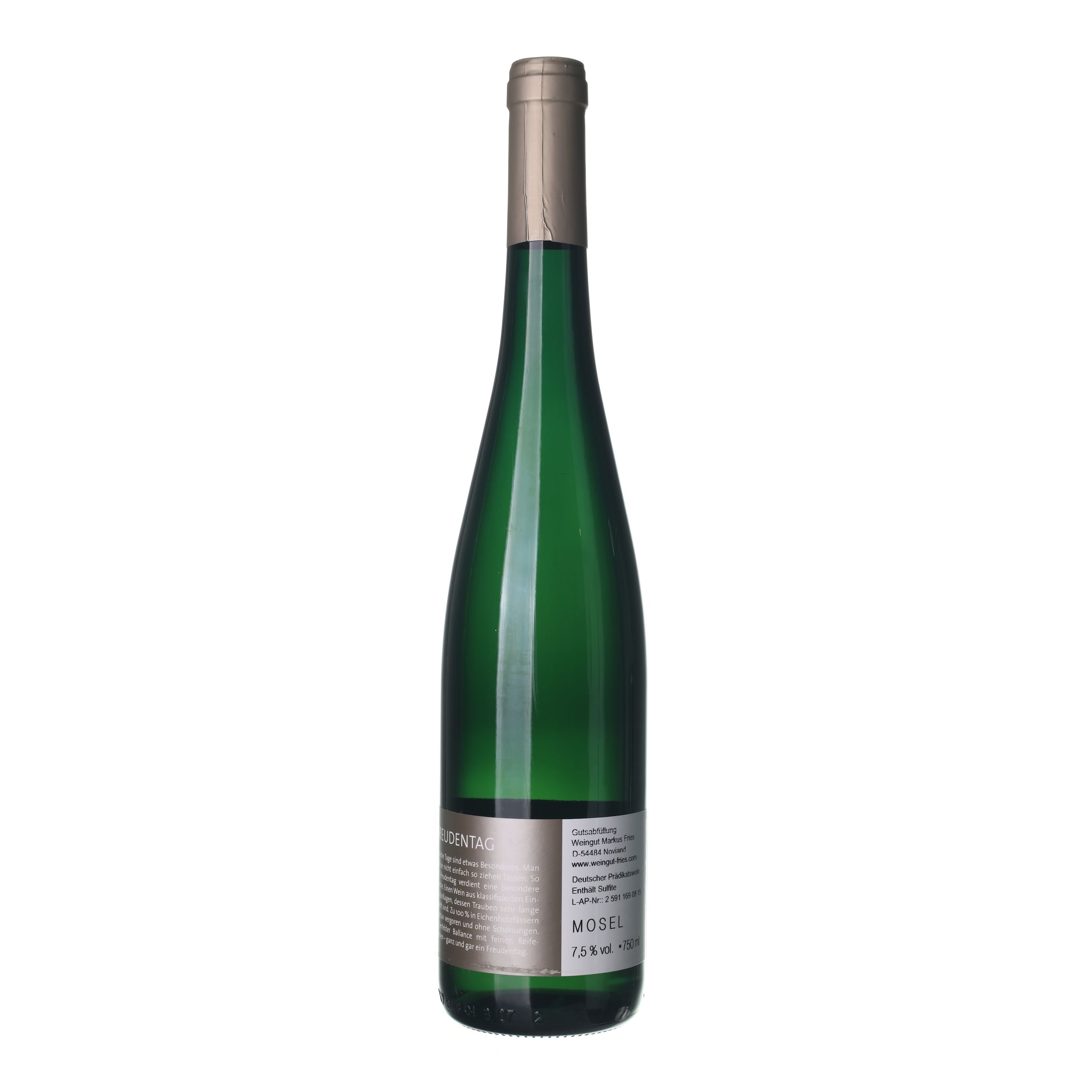2014 Rizling rýnsky / Riesling Neskorý zber Weingut Markus Fries Wehlener Sonnenuhr (0,75l) - Obrázek 2