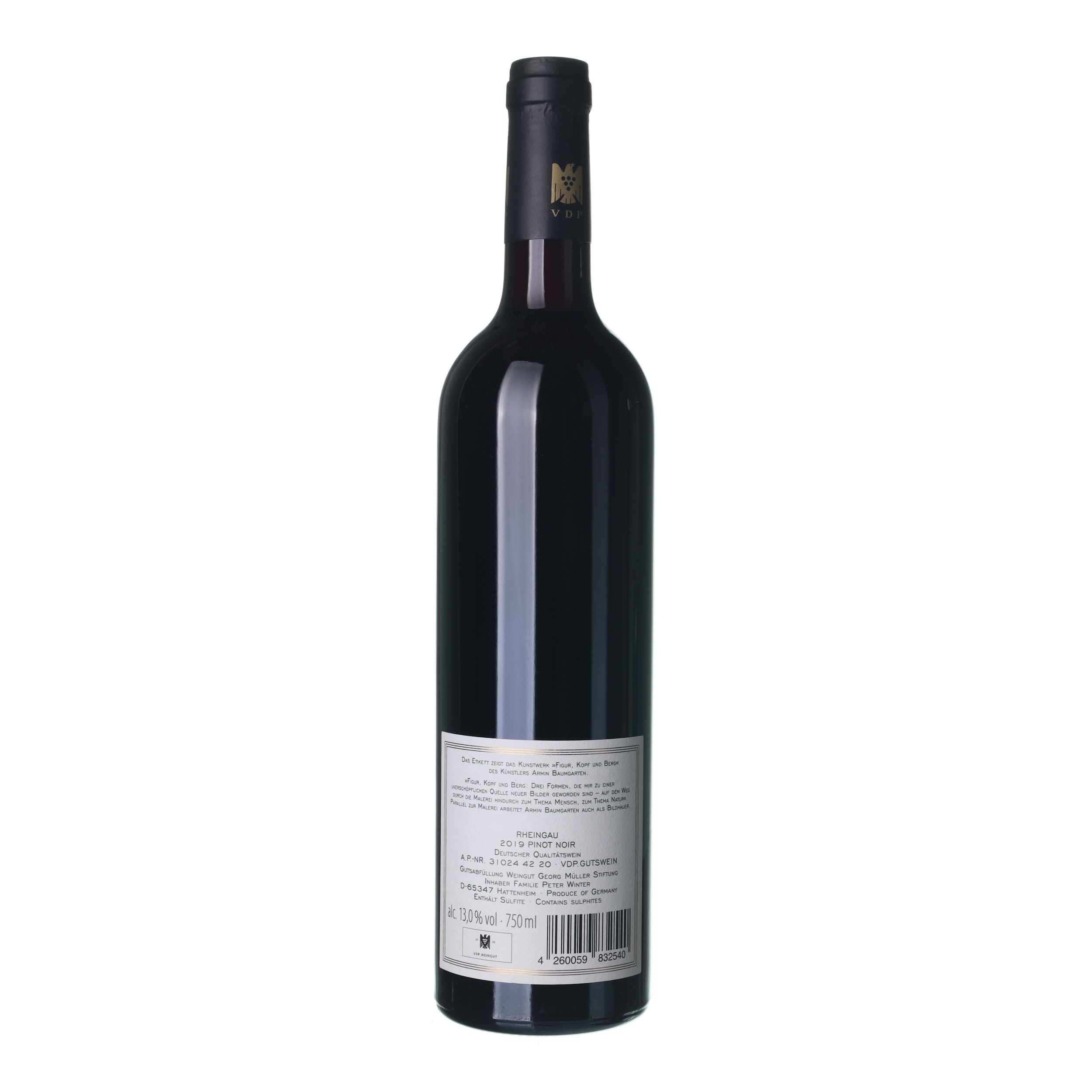 2019 Pinot Noir/ Rulandské modré Weingut Georg Müller Stiftung Artist Edition (0,75l) - Obrázek 2