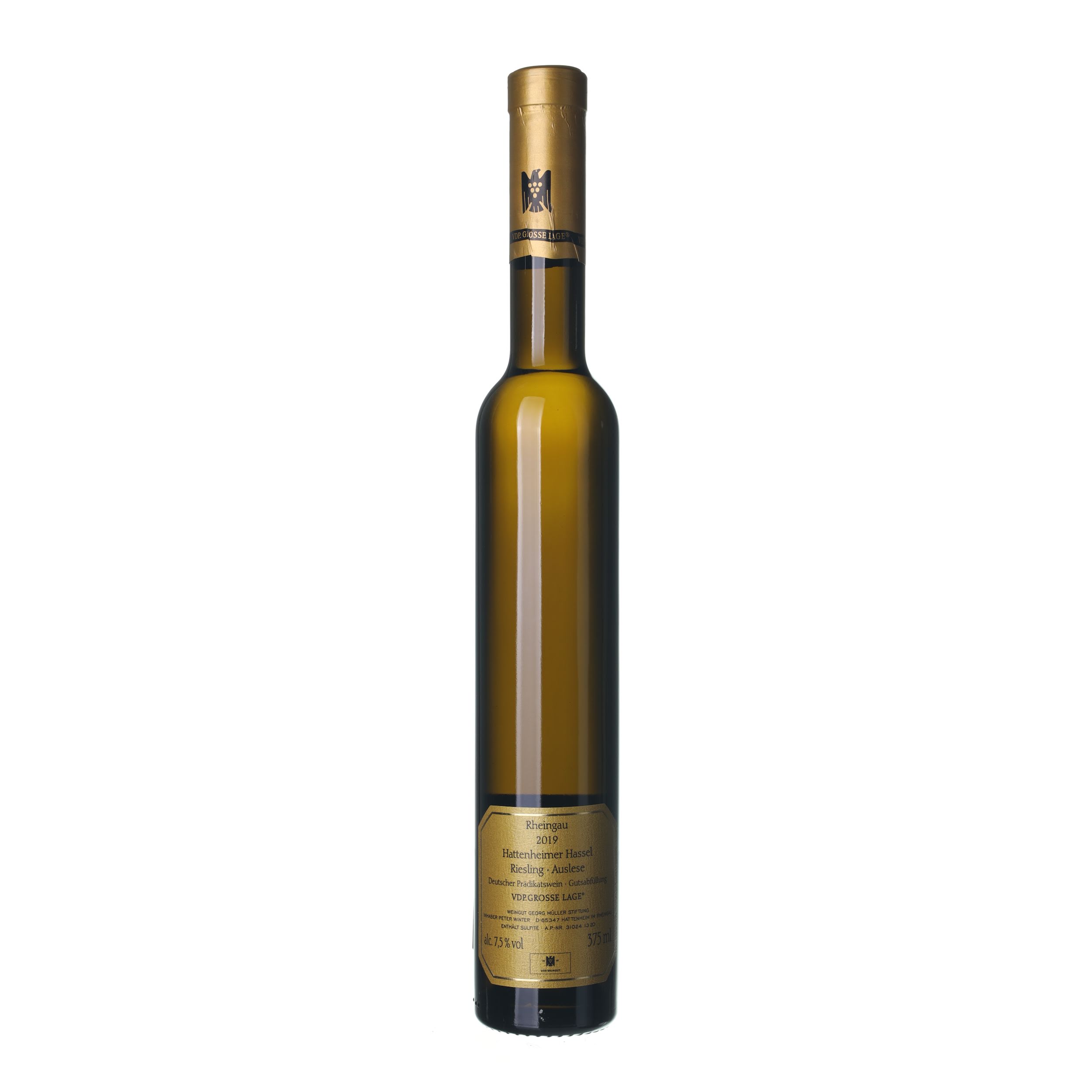 2019 Rizling rýnsky / Riesling Große Lage Výber z hrozna Weingut Georg Müller Stiftung Hattenheimer Hassel 0,375l (0,375l) - Obrázek 2