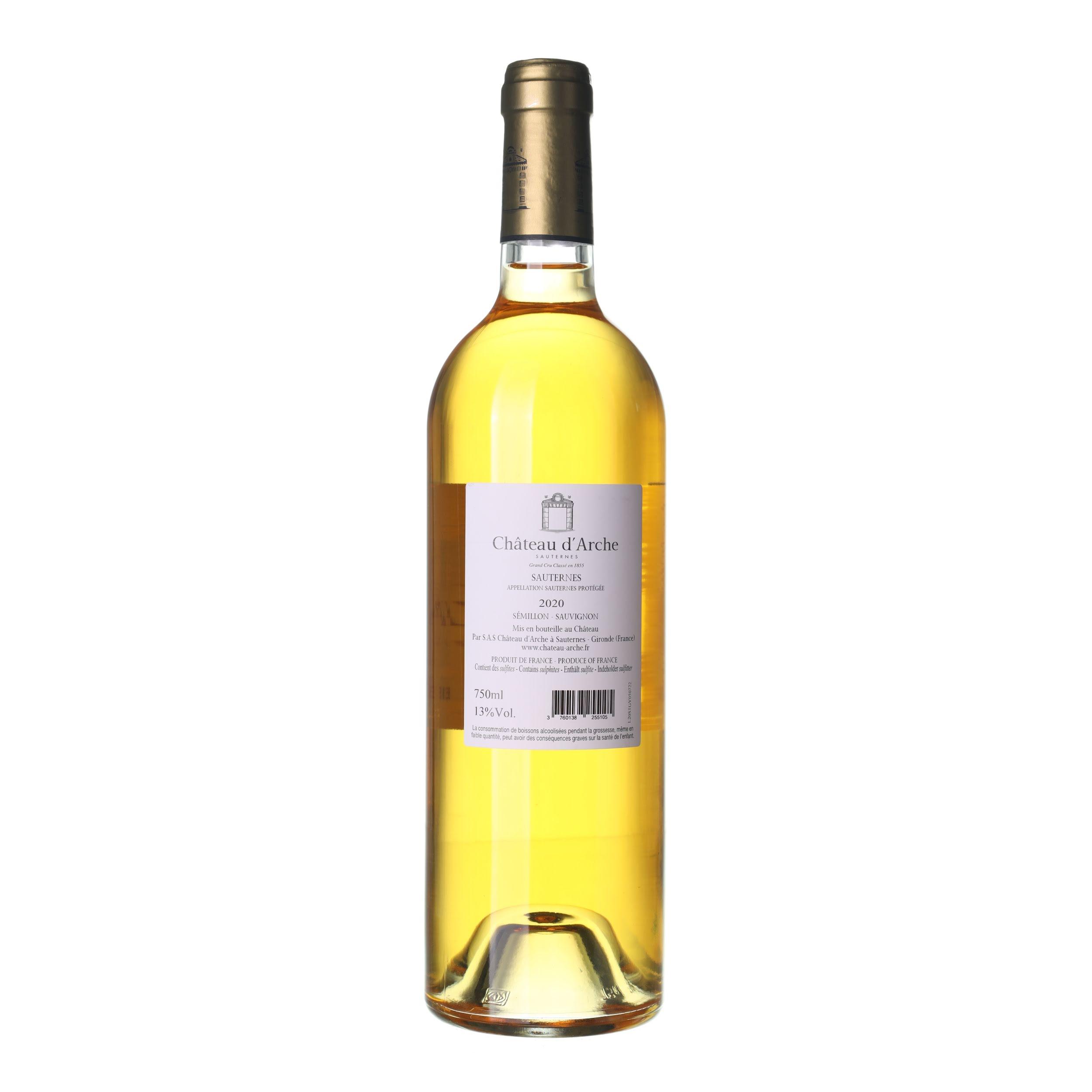 2020 Sauternes Grand Cru Château D'Arche (0,75l) - Obrázek 2