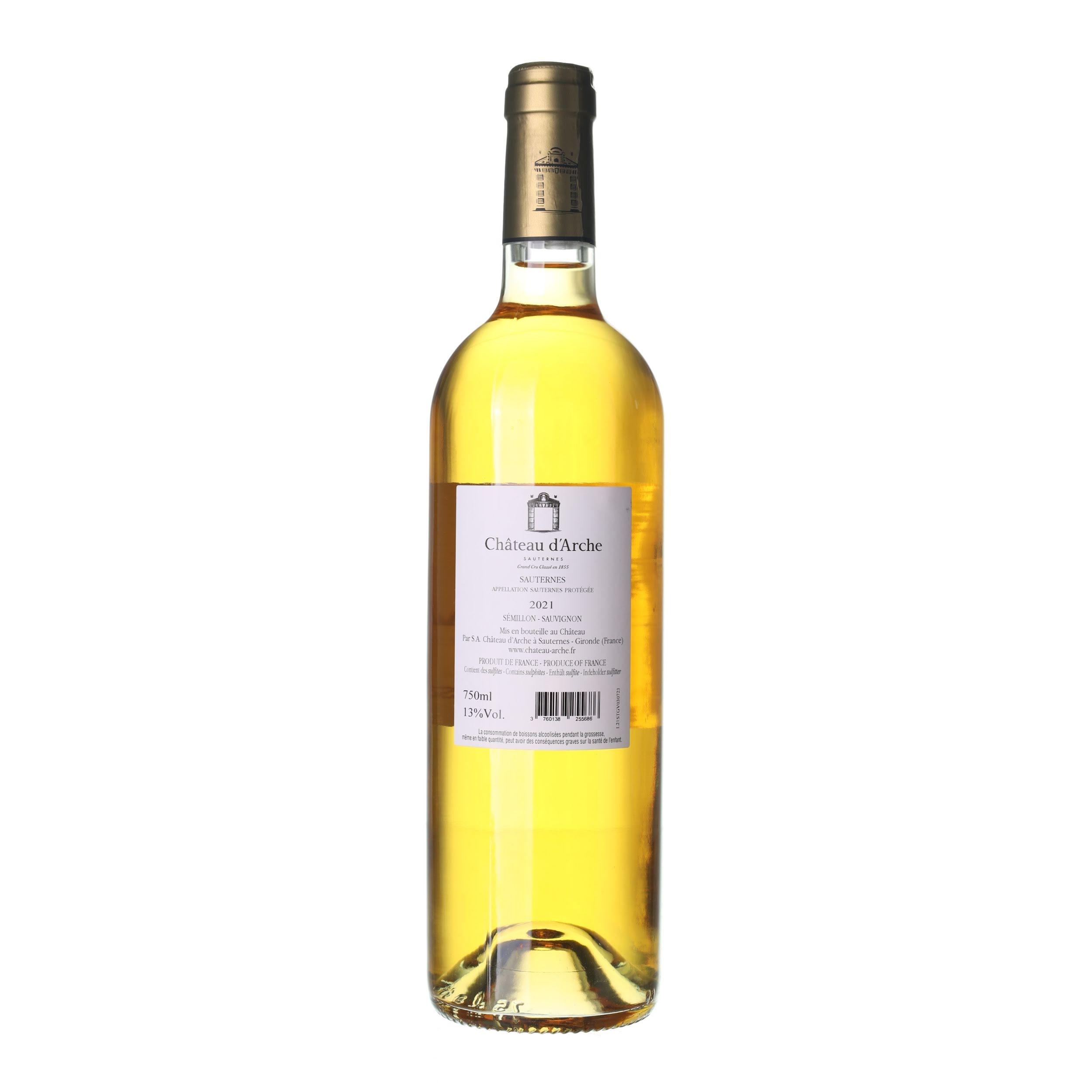 2021 Sauternes Grand Cru Château D'Arche (0,75l) - Obrázek 2