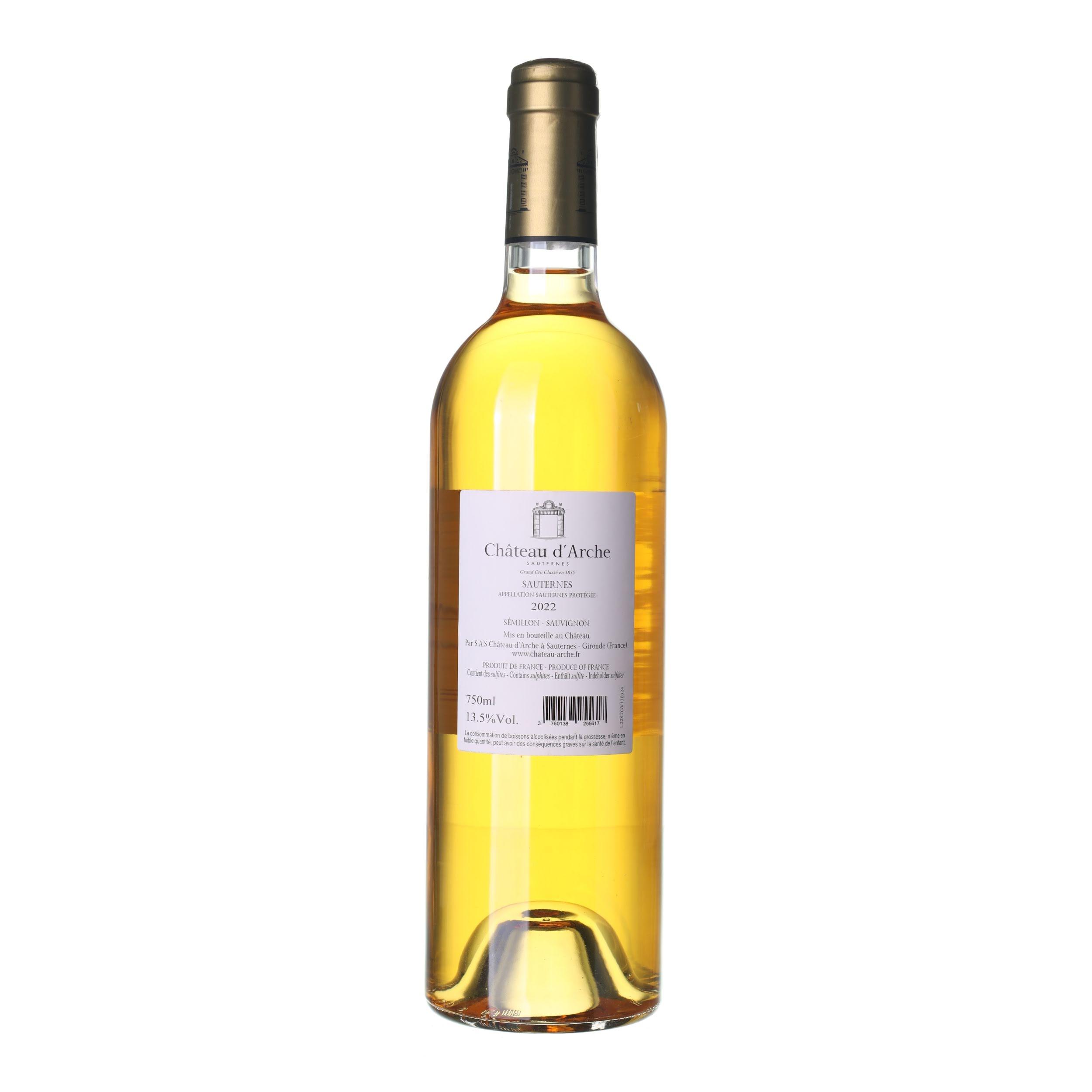 2022 Sauternes Grand Cru Château D'Arche (0,75l) - Obrázek 2