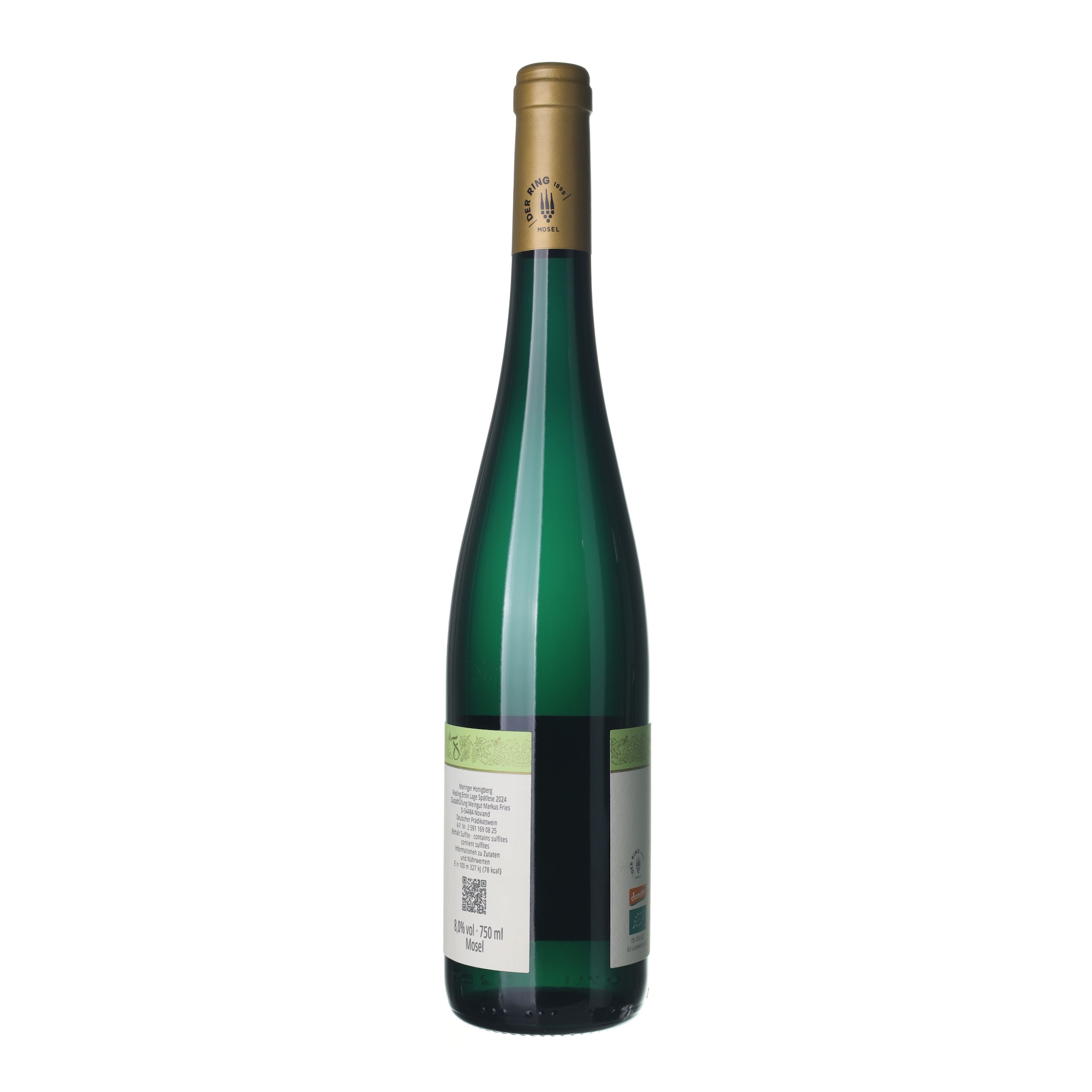 2024 Rizling rýnsky / Riesling BIO Erste Lage Weingut Markus Fries Honigberg Bio (0,75l) - Obrázek 2