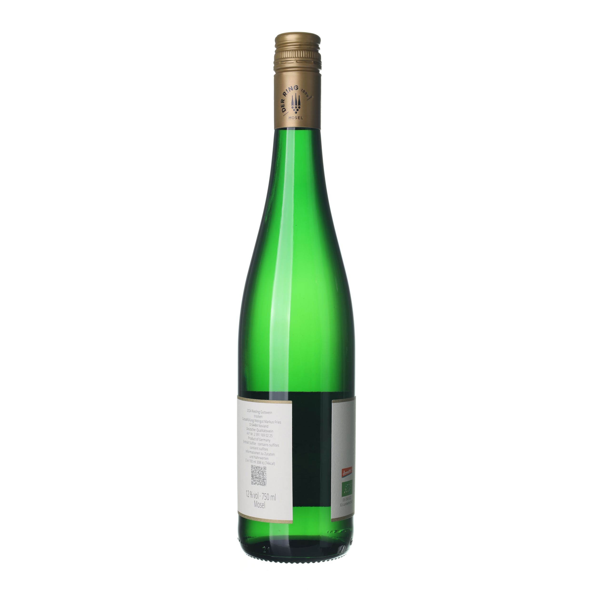 2024 Rizling rýnsky / Riesling BIO Weingut Markus Fries Blauschiefer (0,75l) - Obrázek 2