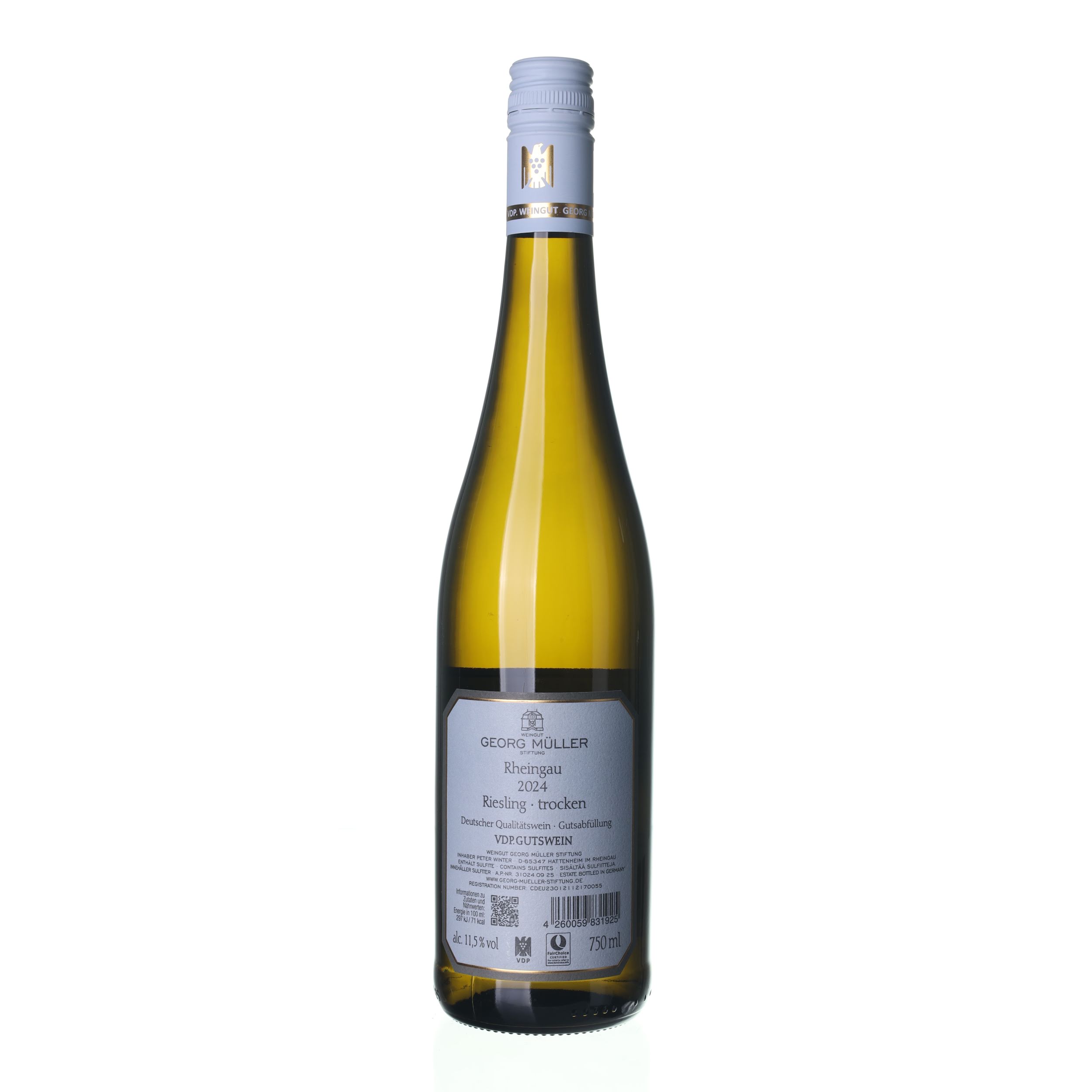 2024 Rizling rýnsky / Riesling Weingut Georg Müller Stiftung (0,75l) - Obrázek 2