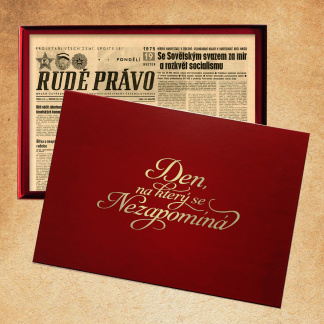 Dárková krabice na noviny