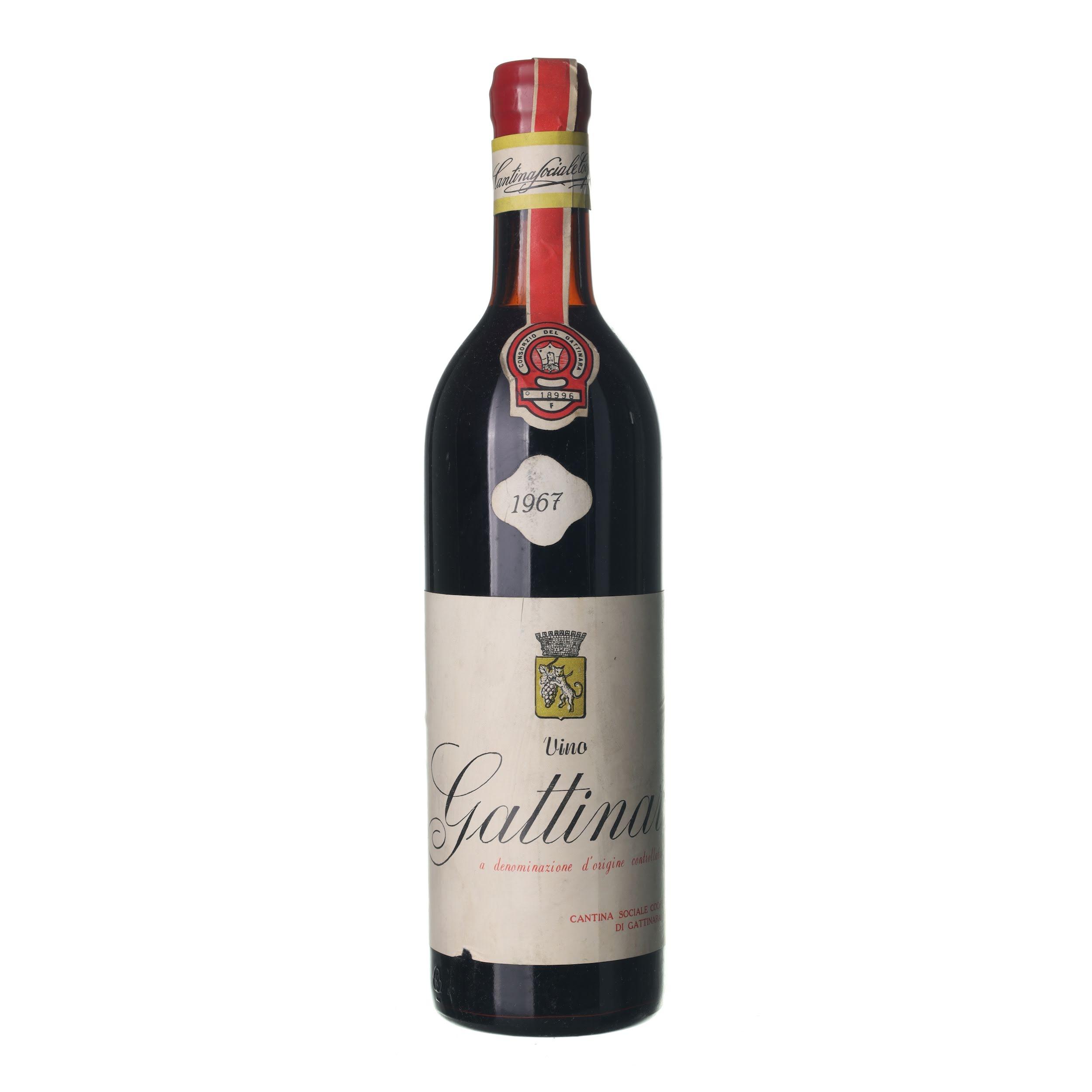 1967 Gattinara Cantina Sociale Cooperativa di Gattinara (0,75l)