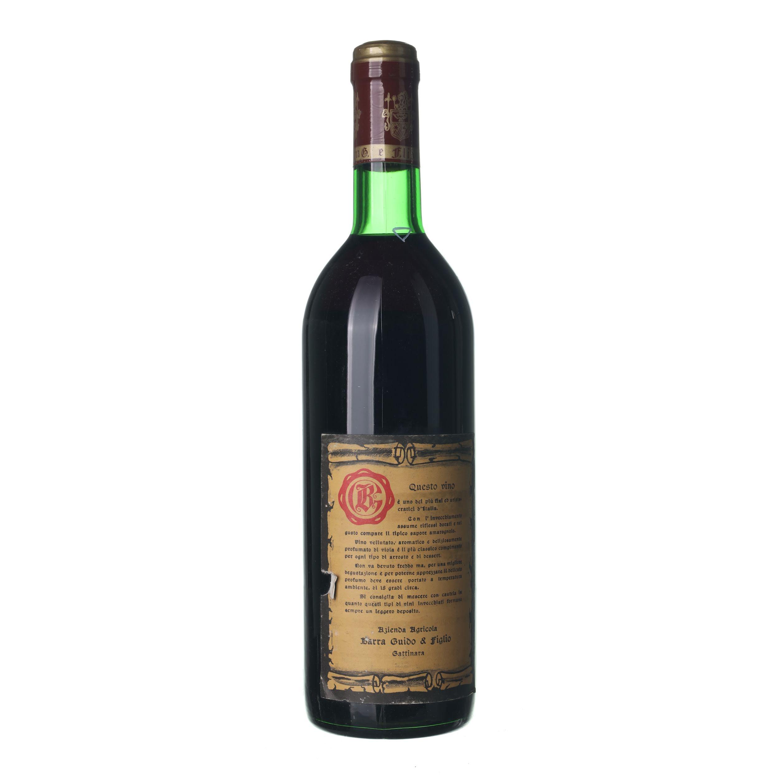 1967 Spanna Barra Guido & Figlio (0,75l) - Obrázek 2