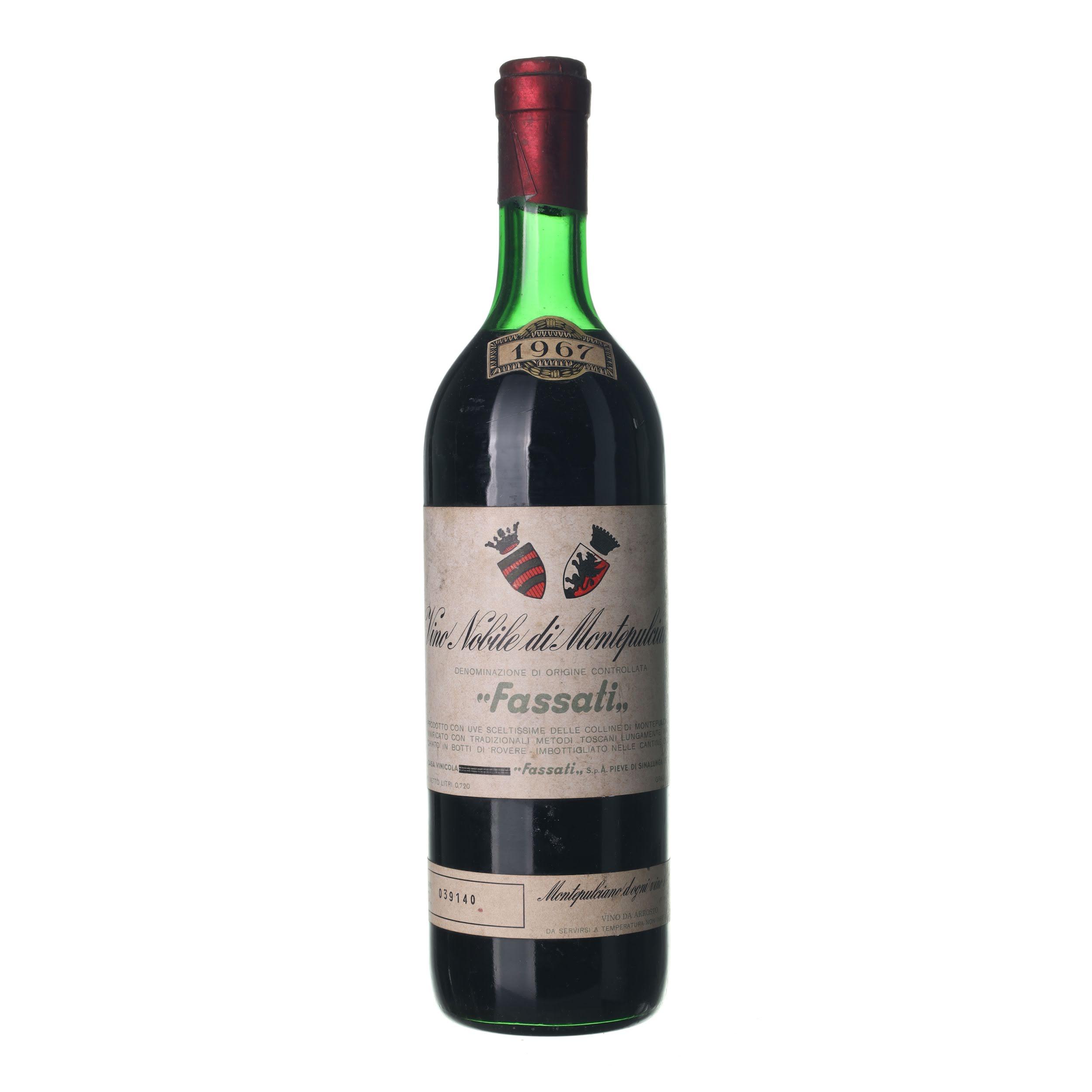 1967 Vino Nobile di Montepulciano Fassati (0,75l)