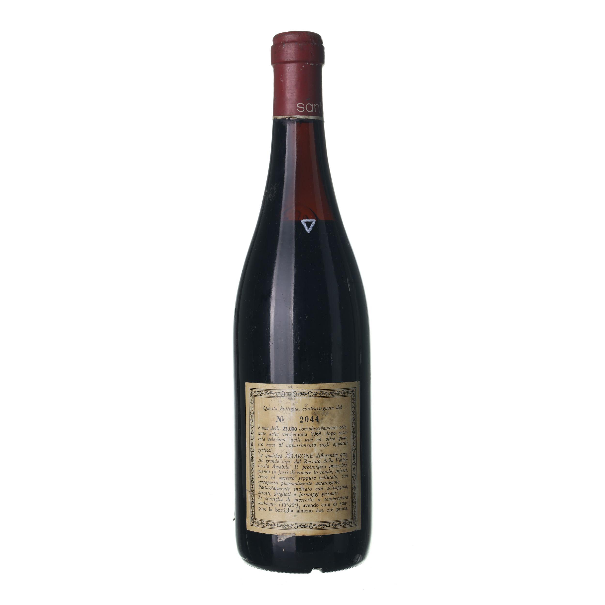 1968 Amarone Santi (0,75l) - Obrázek 2
