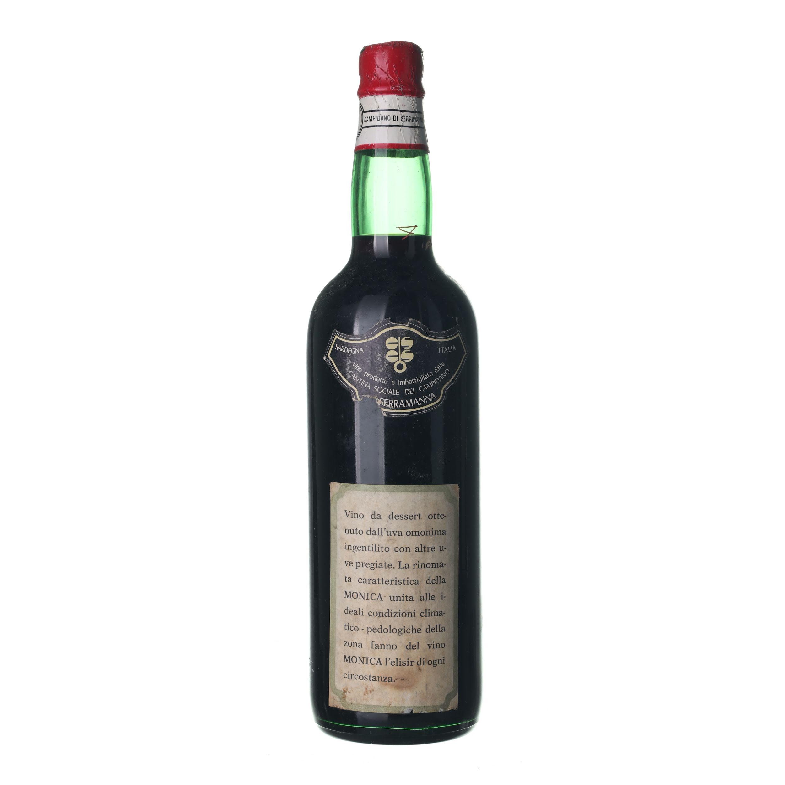 1968 Monica Cantina Sociale del Campidano di Serramanna (0,75l) - Obrázek 2