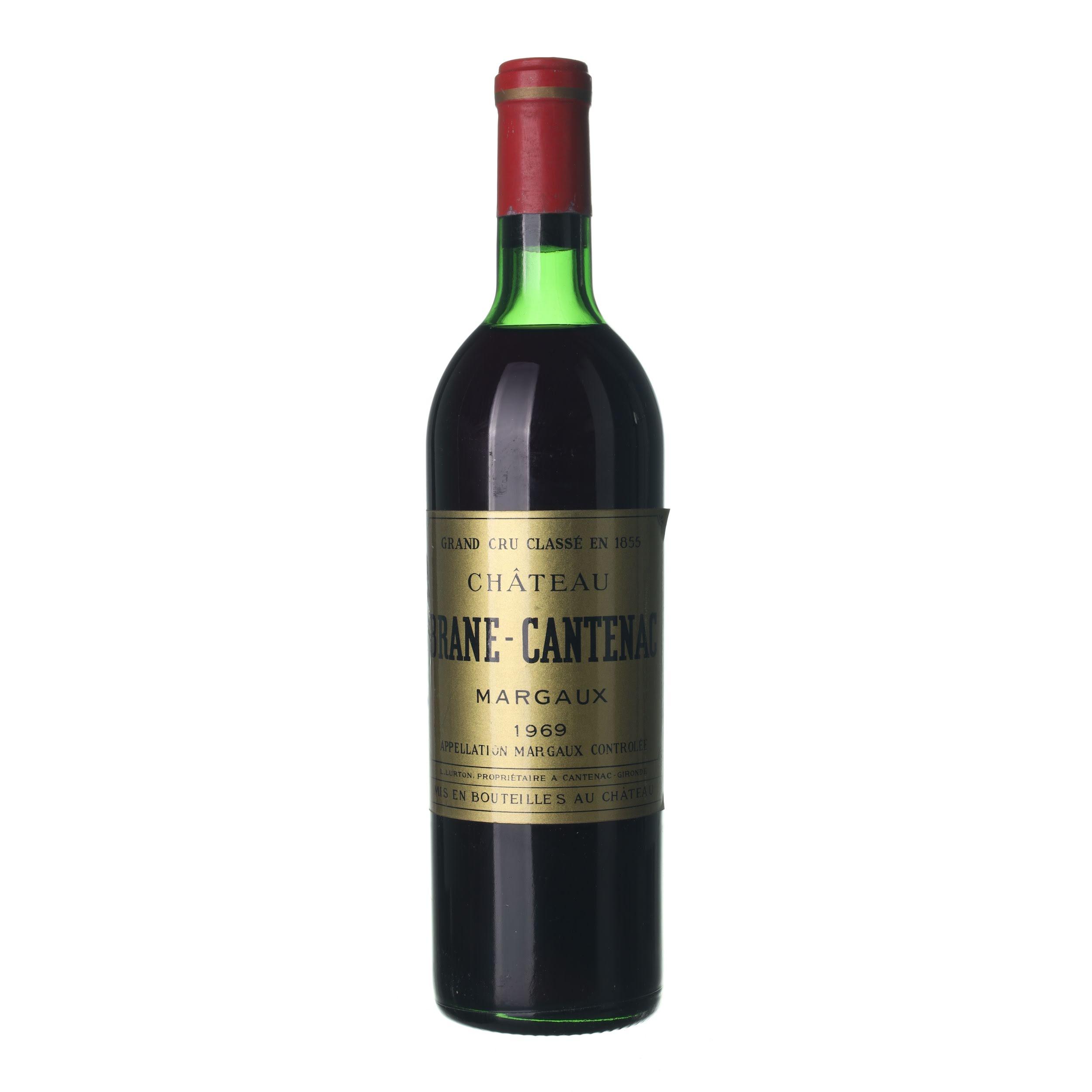 1969 Margaux Grand Cru Chàteau Brane-Cantenac (0,75l)