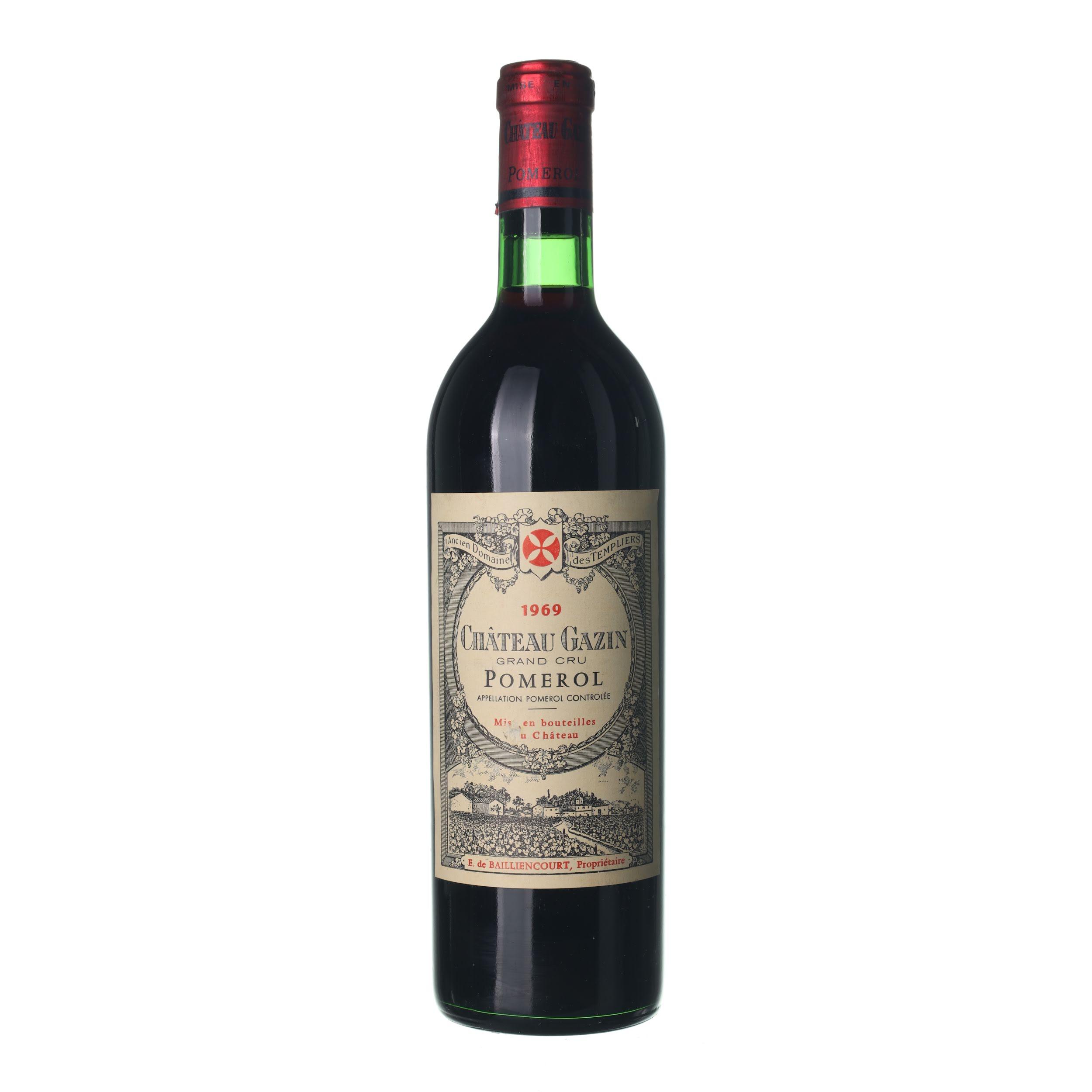 1969 Pomerol Grand Cru Château Gazin (0,75l)