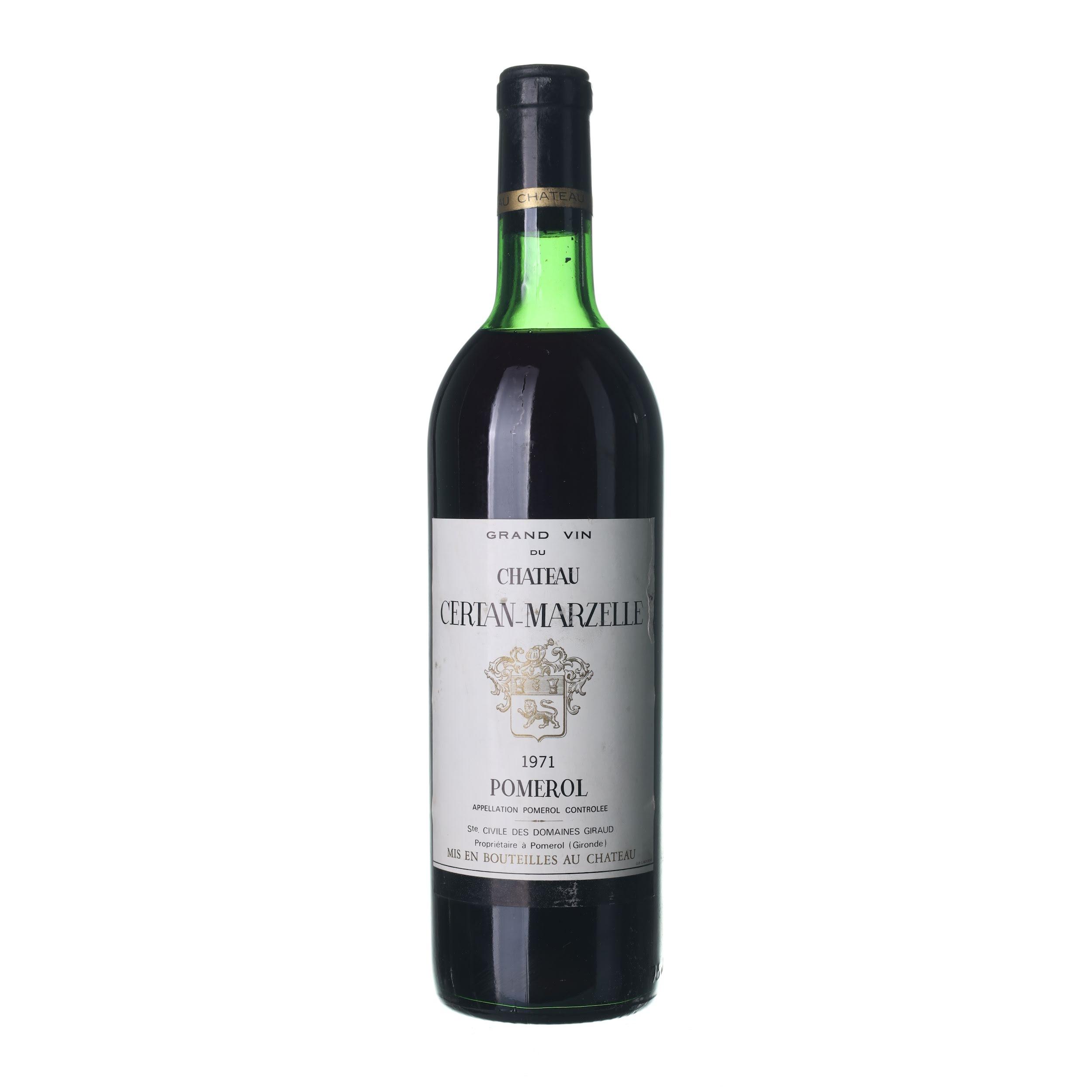 1971 Pomerol Chateau Certan Marzelle (0,75l)