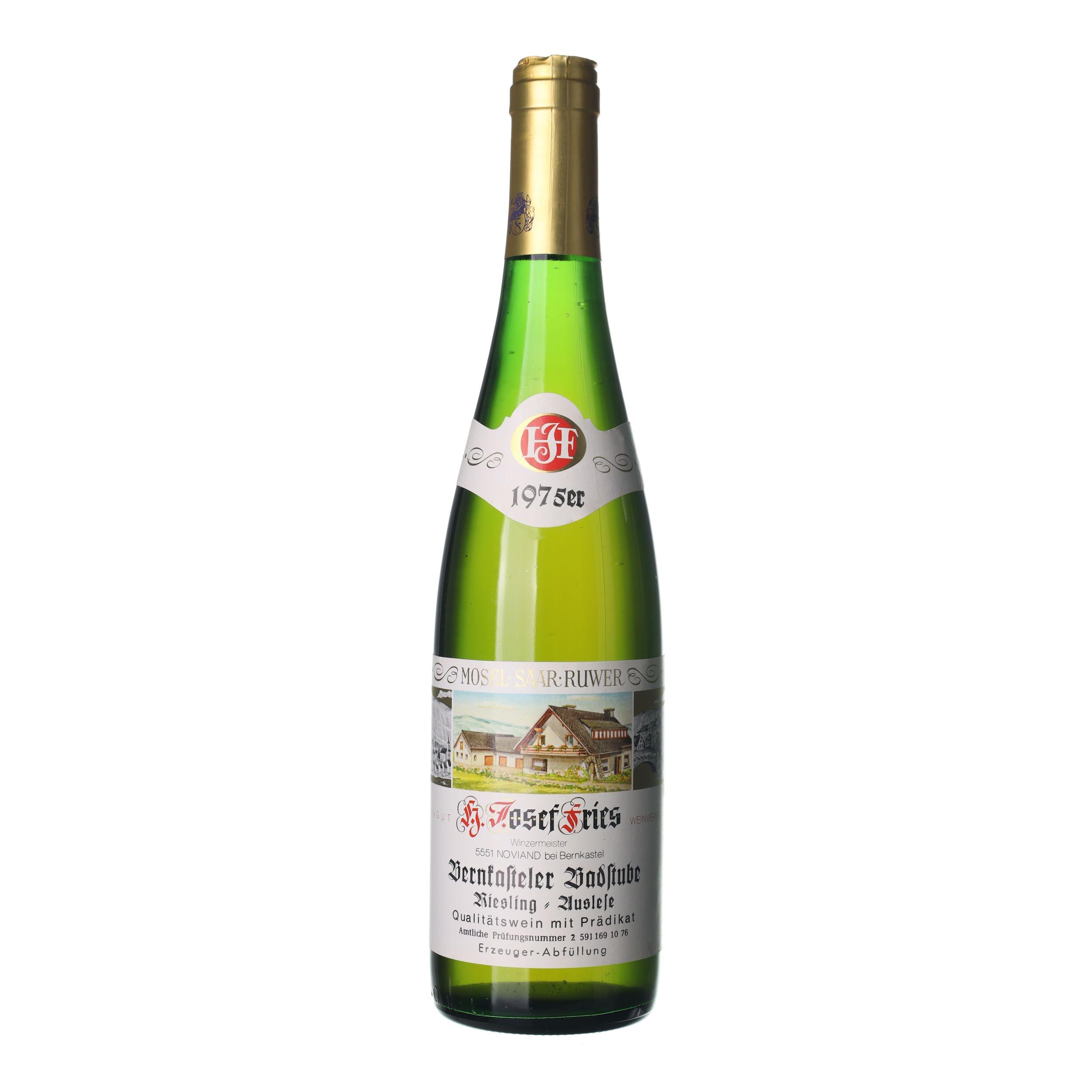 1975 Rizling rýnsky / Riesling Výber z hrozna Weingut Markus Fries Bernkasteler Badstube (0,7l)