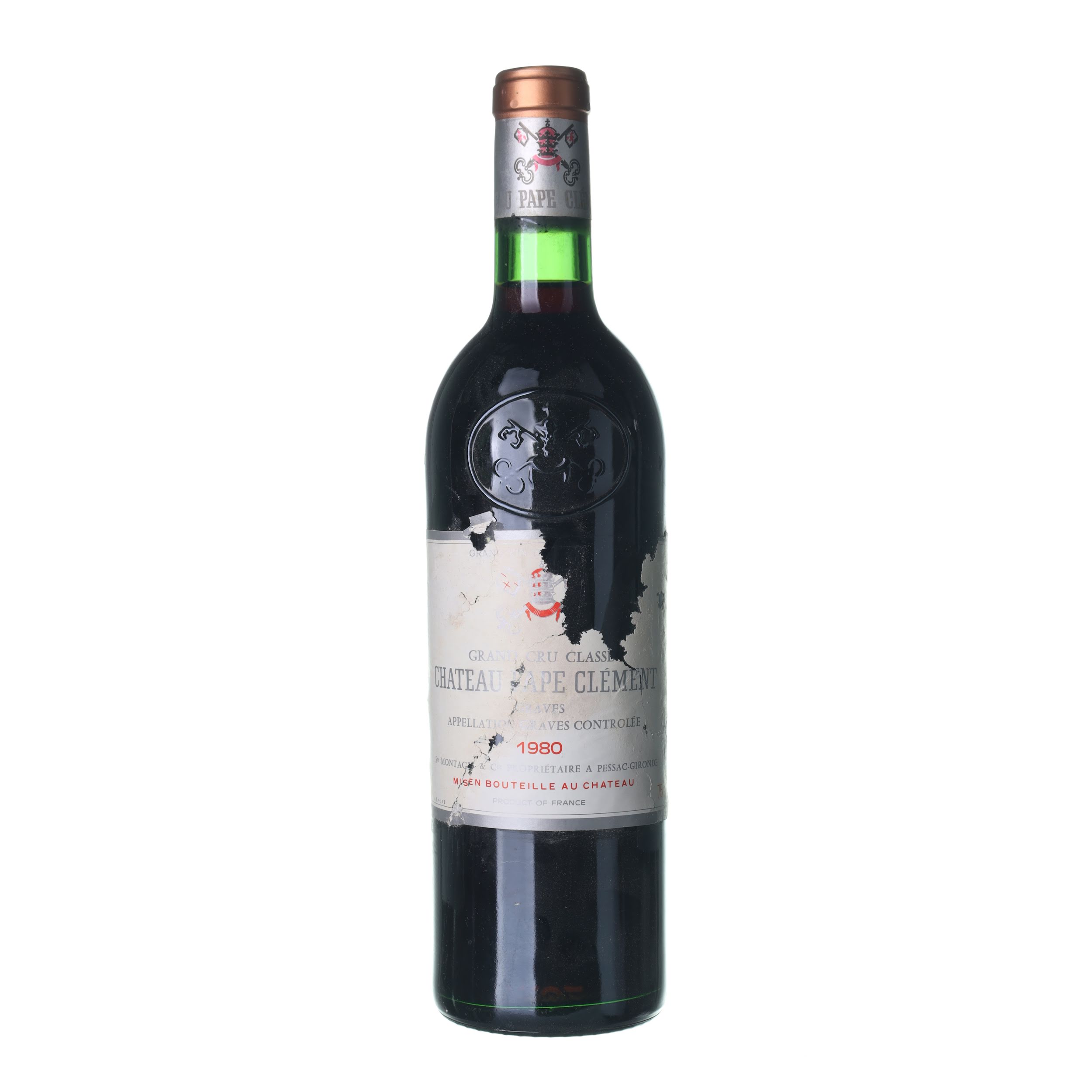 1980 Graves Grand Cru Château Pape Clément (0,75l)