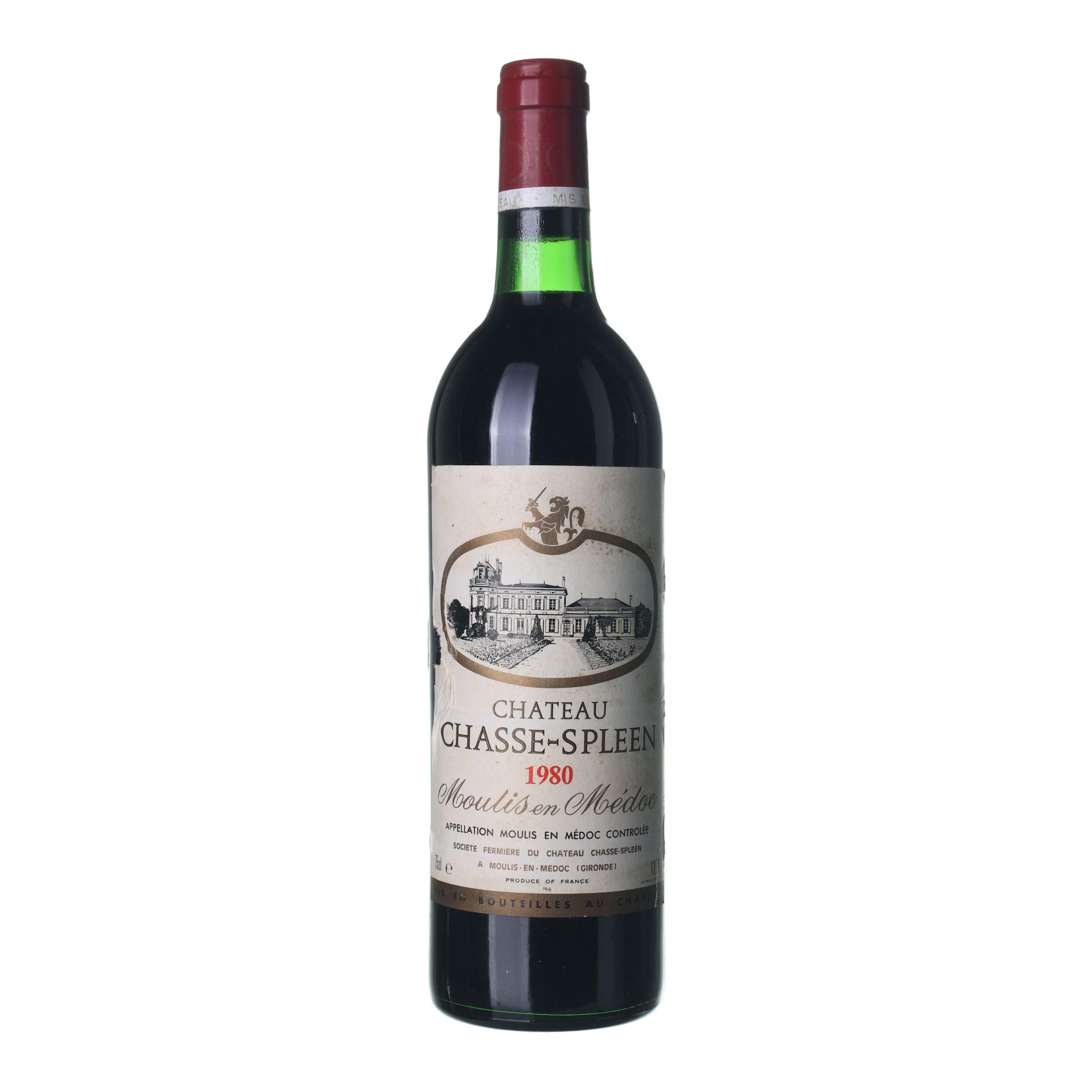 1980 Médoc Château Chasse Spleen (0,75l)