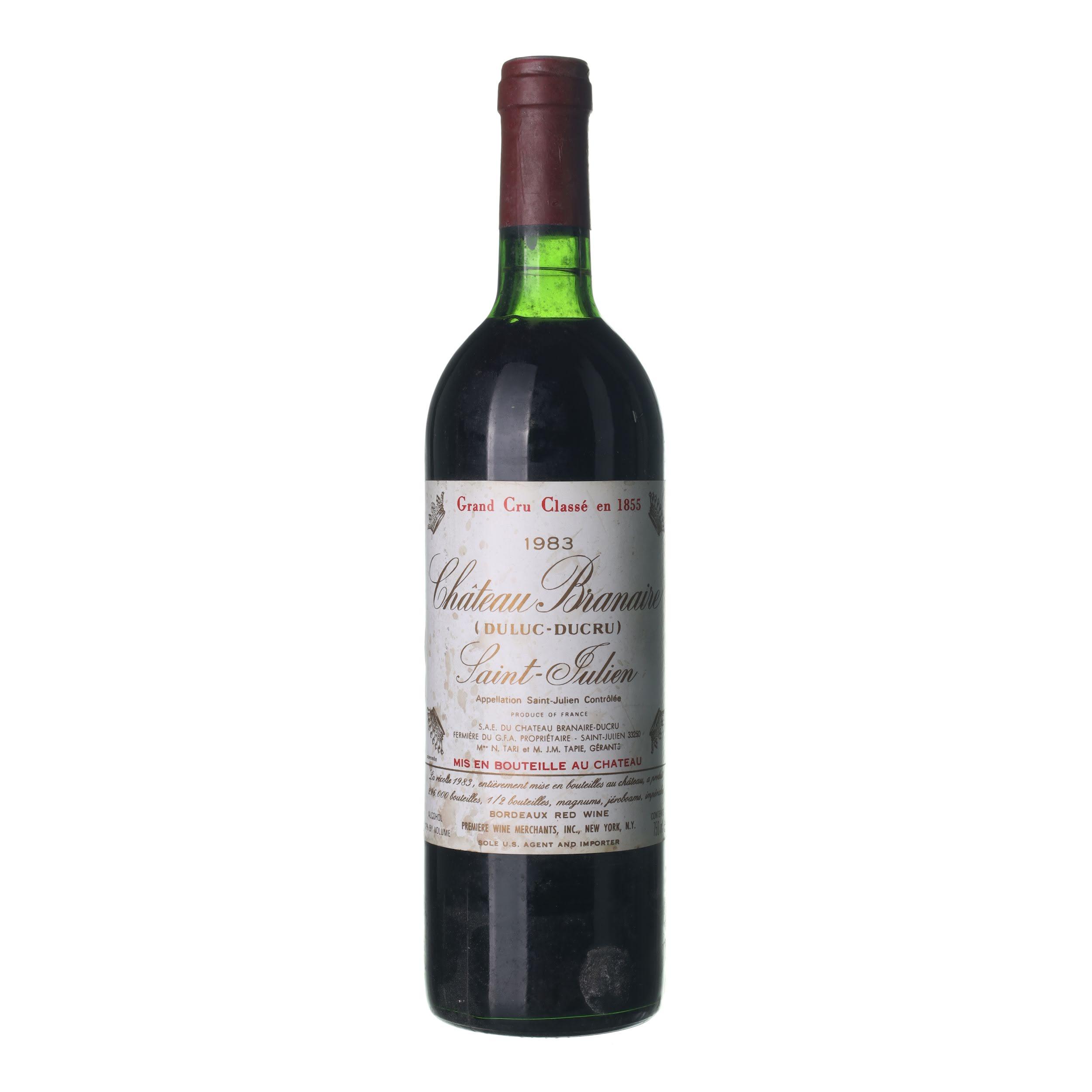 1983 Saint-Julien Grand Cru Château Branaire-Ducru (0,75l)