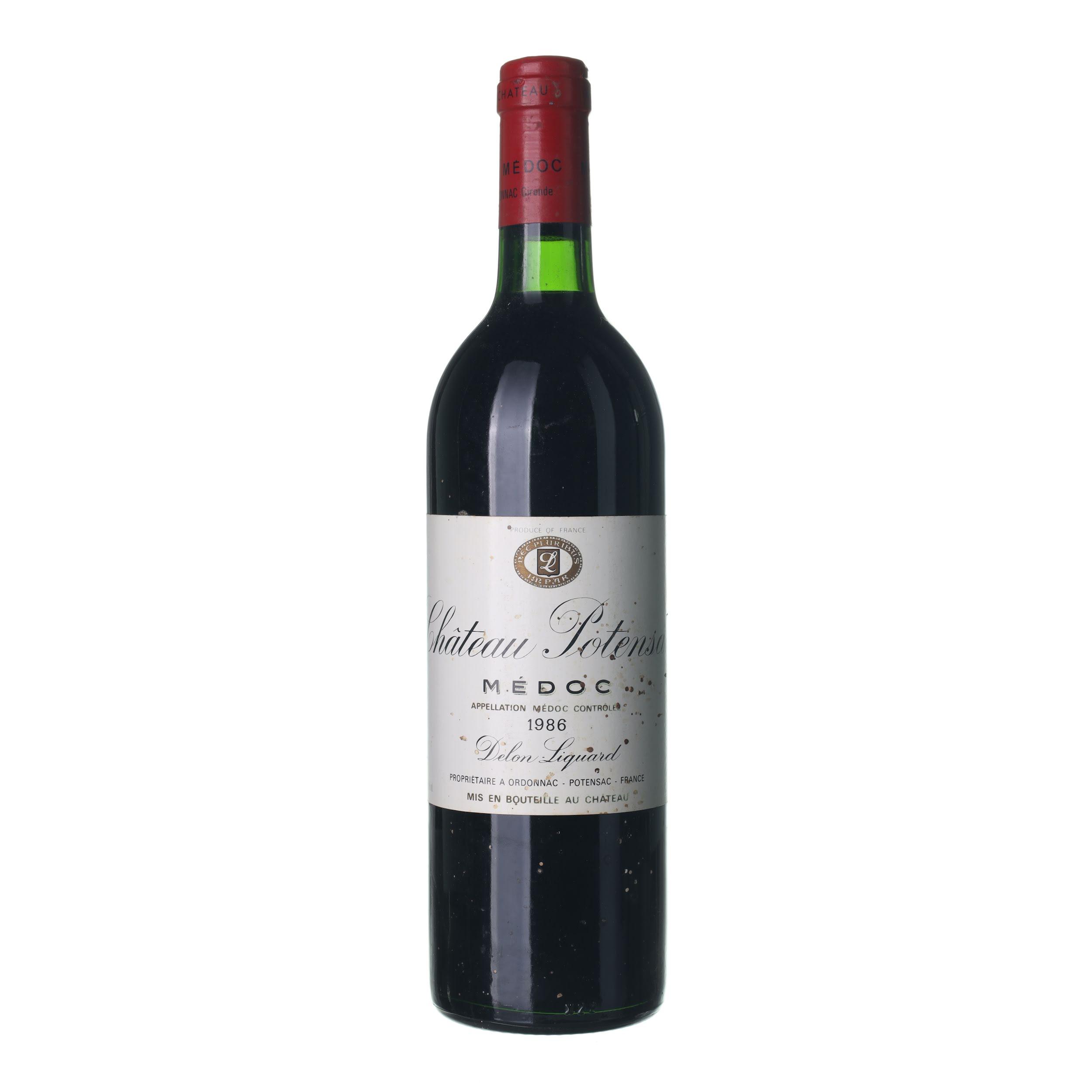 1986 Médoc Chateau Potensac (0,75l)