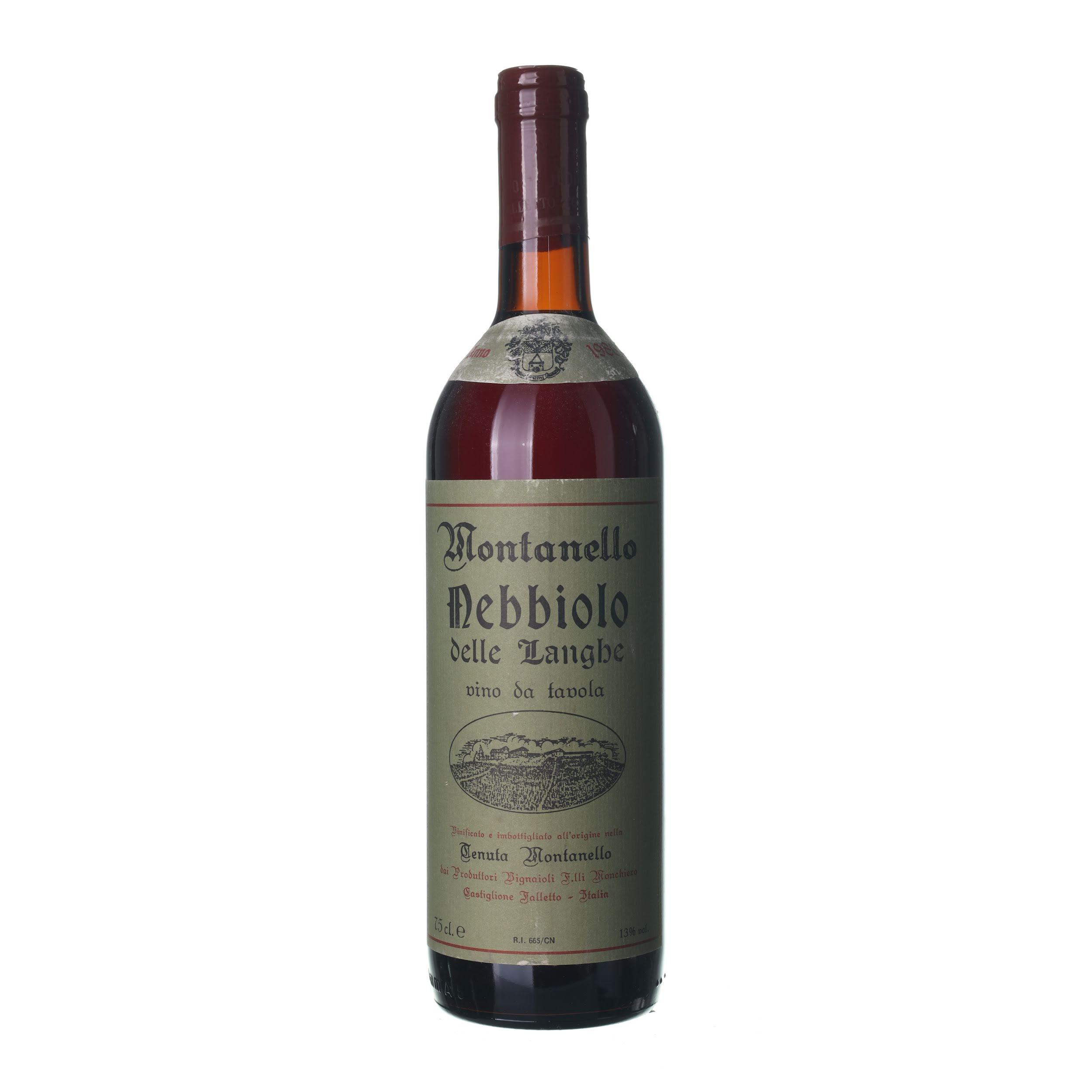 1986 Nebbiolo delle Langhe Tenuta Montanello (0,75l)