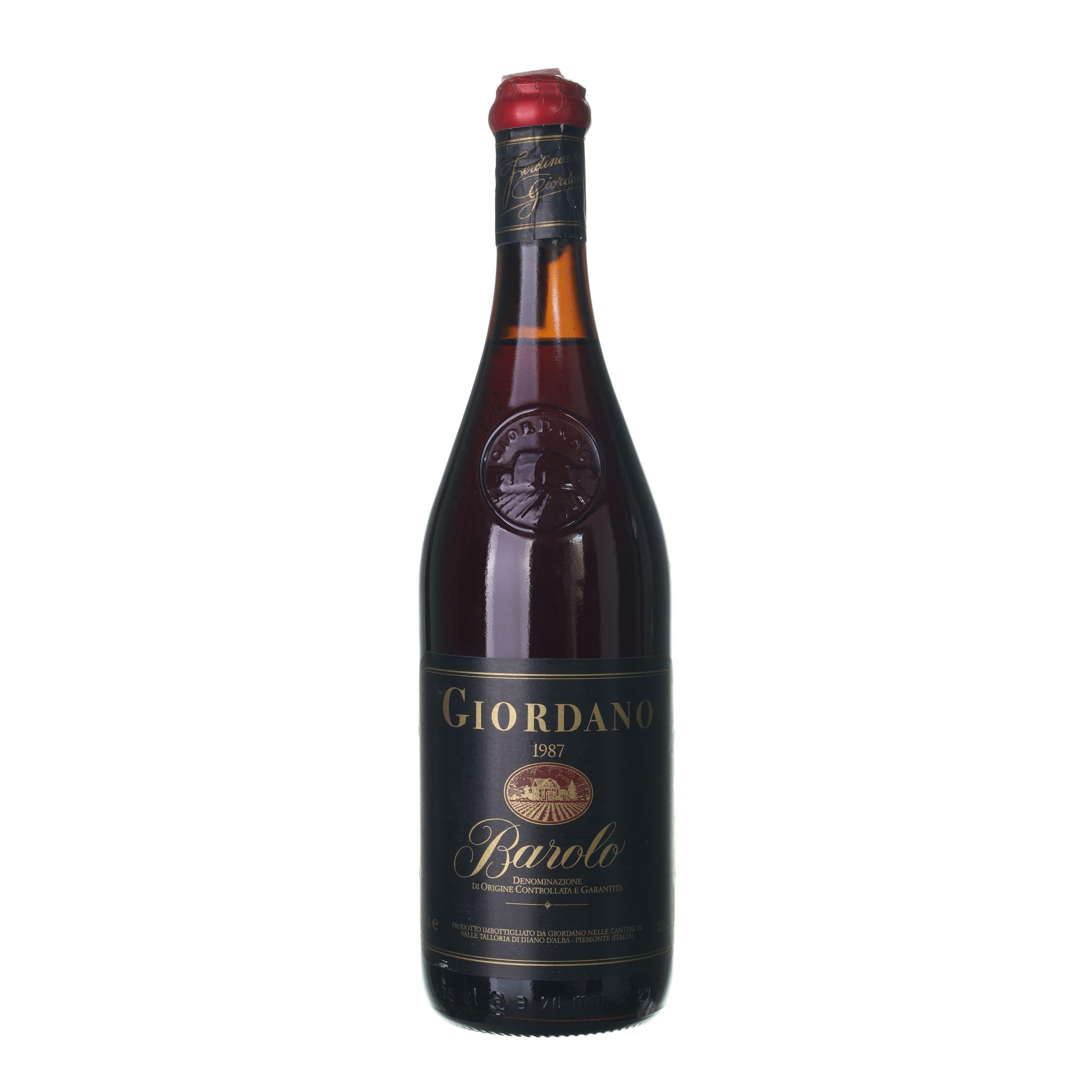1987 Barolo Giordano (0,75l)