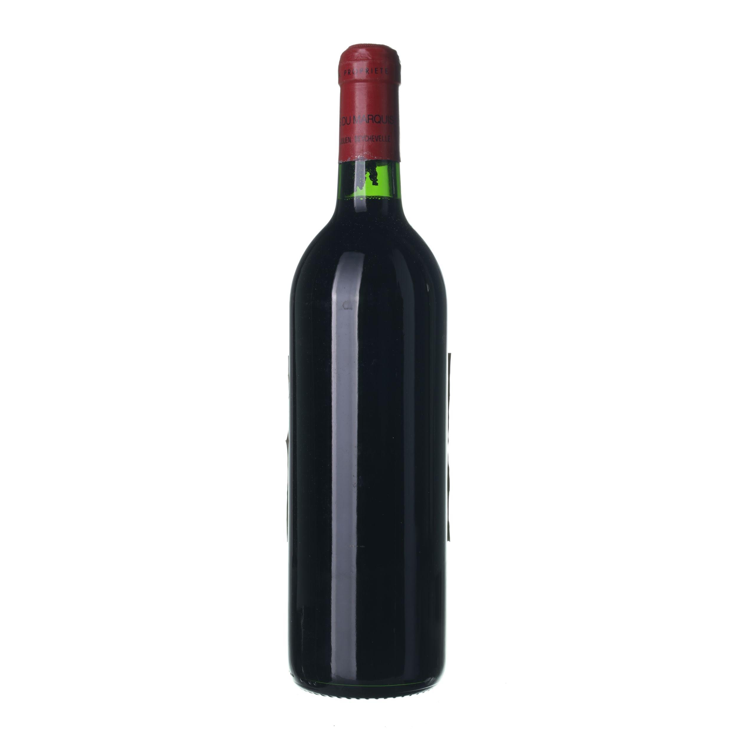 1989 Saint-Julien Clos du Marquis (0,75l) - Obrázek 2