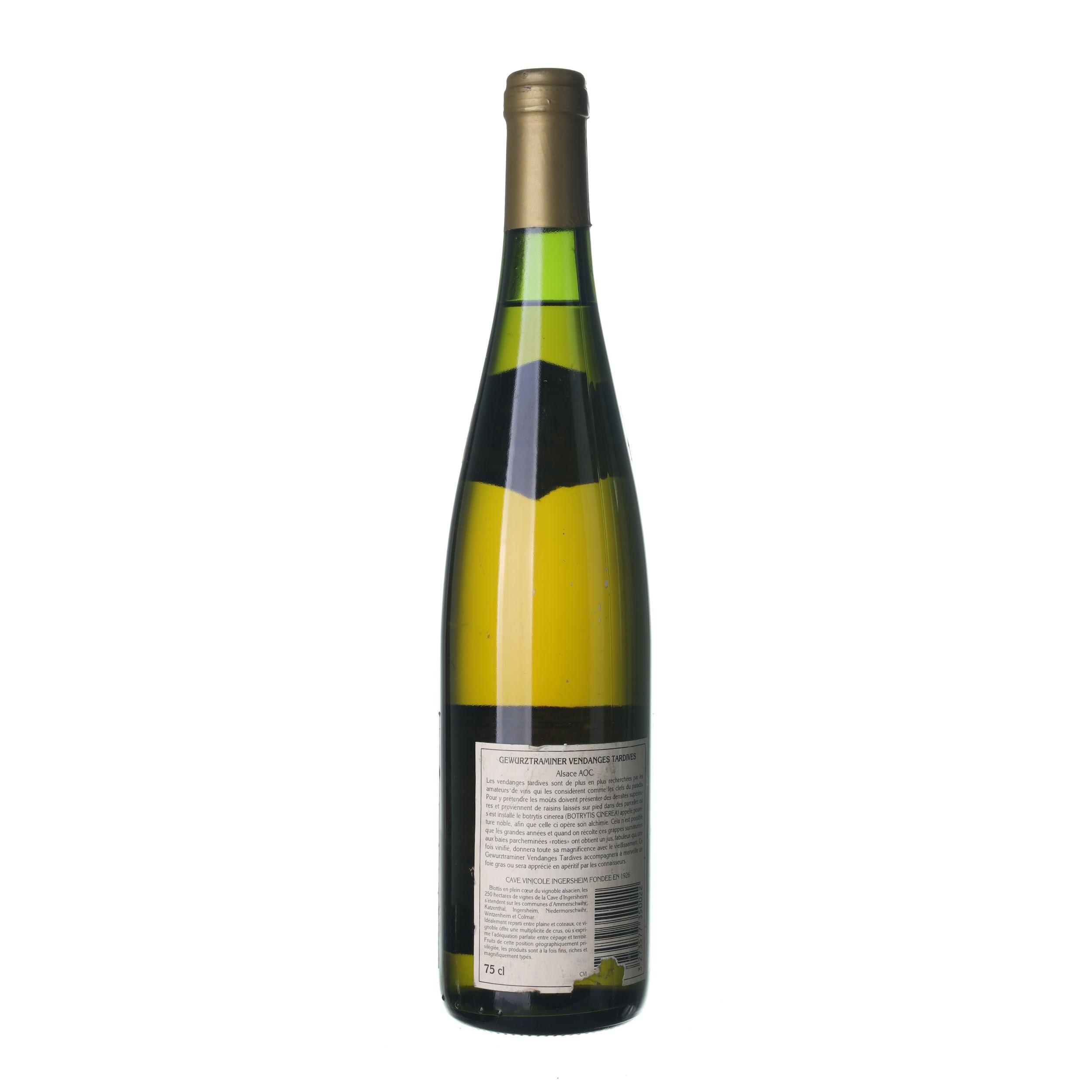 1989 Tramín červený Cave Vinicole d’Ingersheim (0,75l) - Obrázek 2