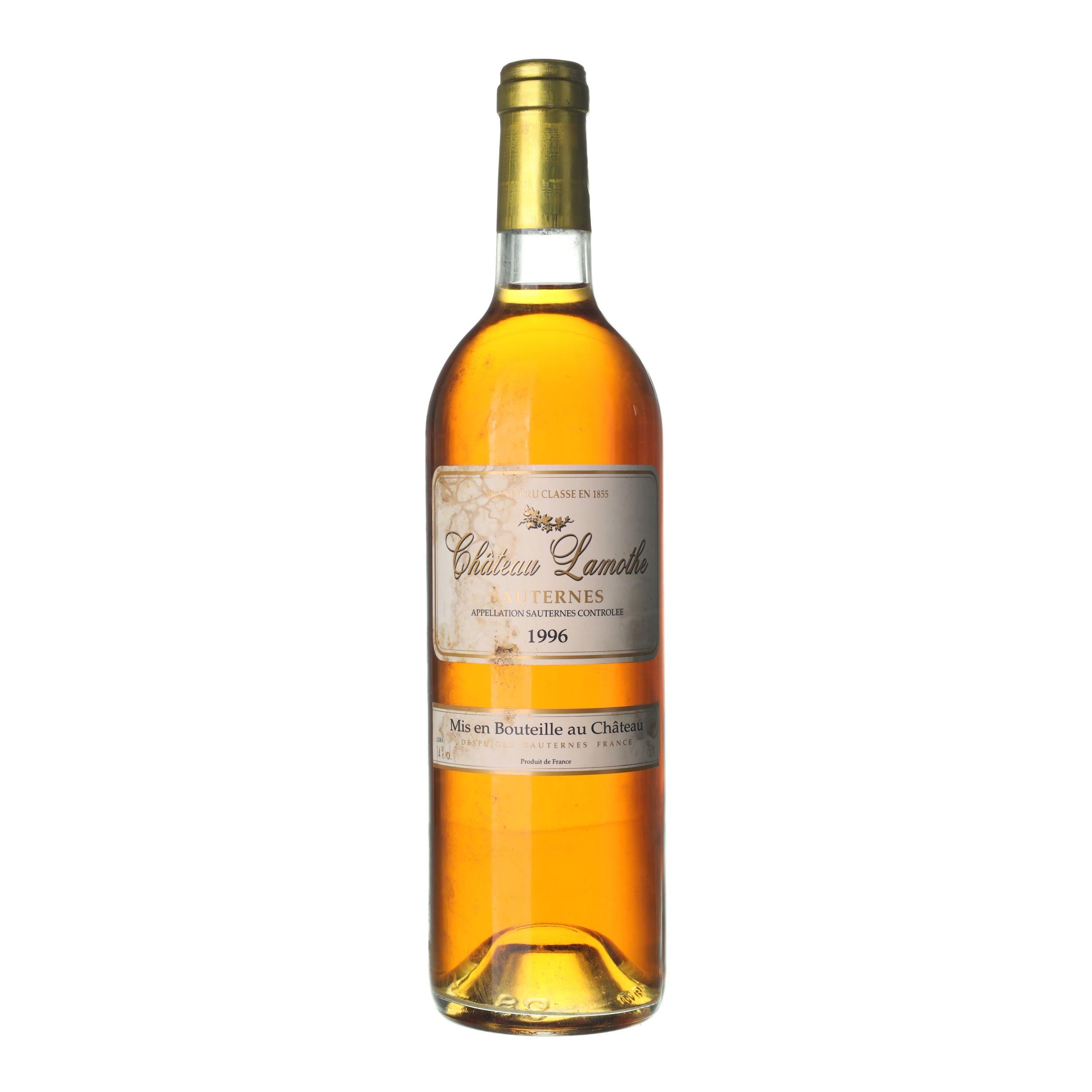 1996 Sauternes Grand Cru Chateau Lamothe (0,75l)