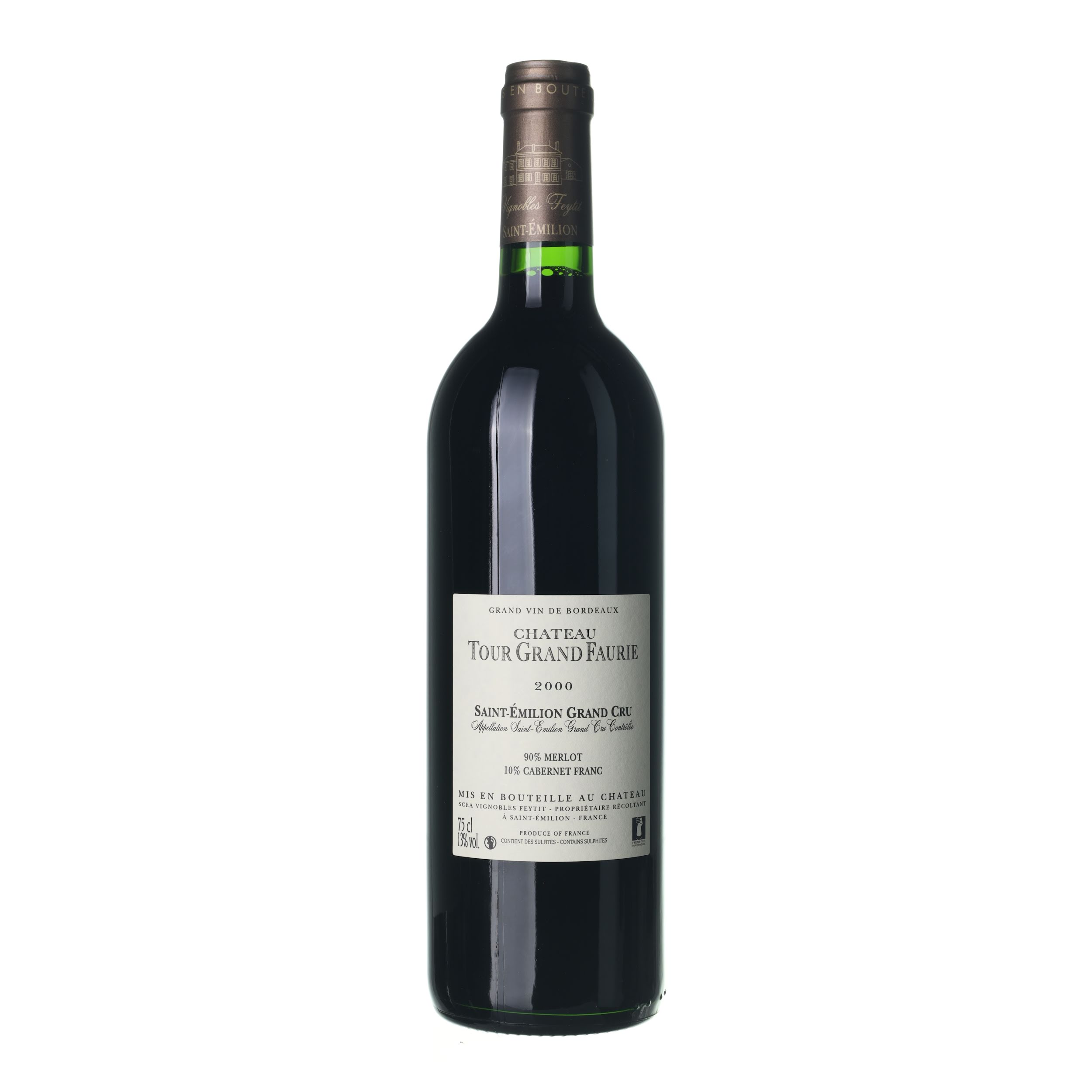 2000 Saint-Emilion Grand Cru Chateau Tour Grand Faurie (0,75l) - Obrázek 2