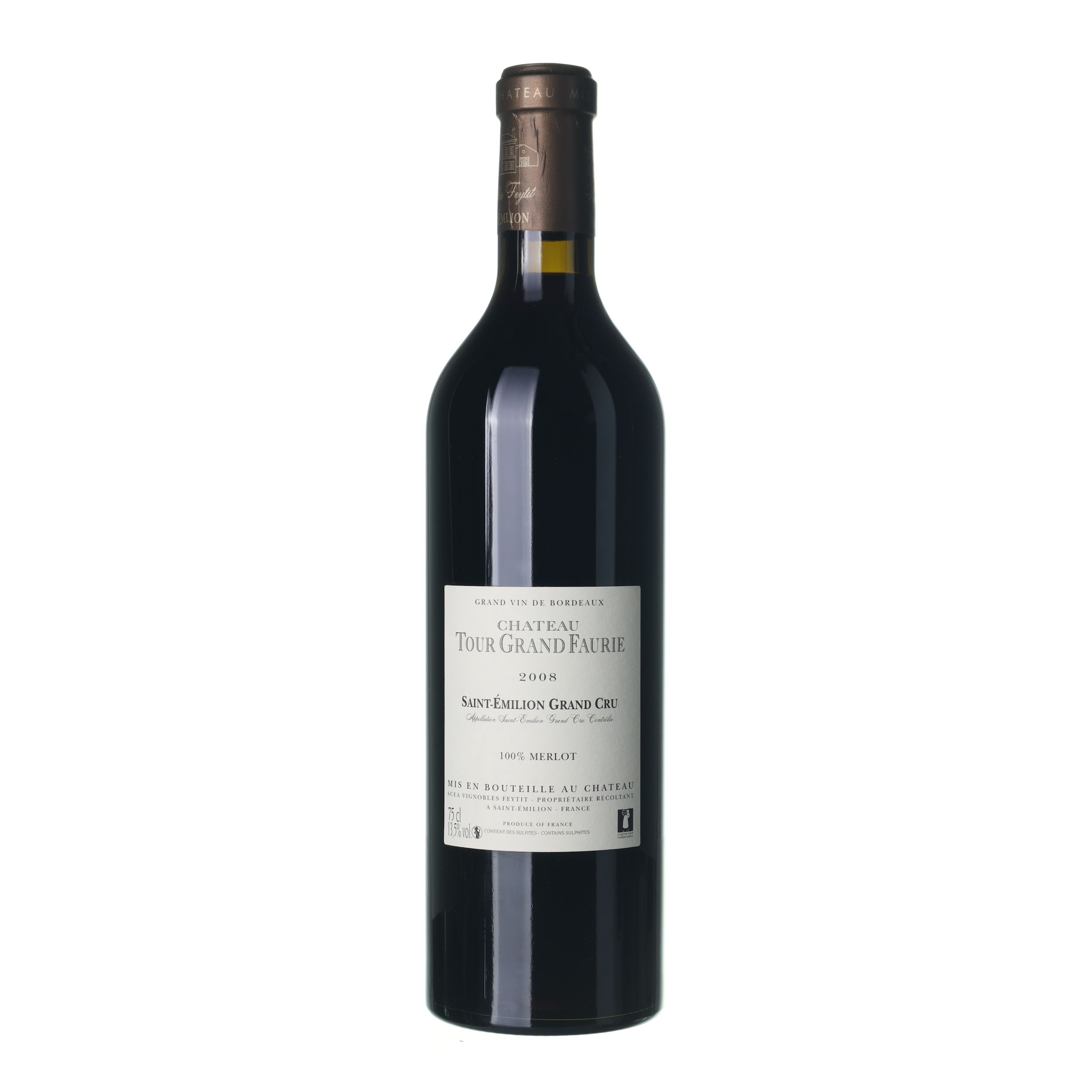 2008 Saint-Emilion Grand Cru Chateau Tour Grand Faurie (0,75l) - Obrázek 2