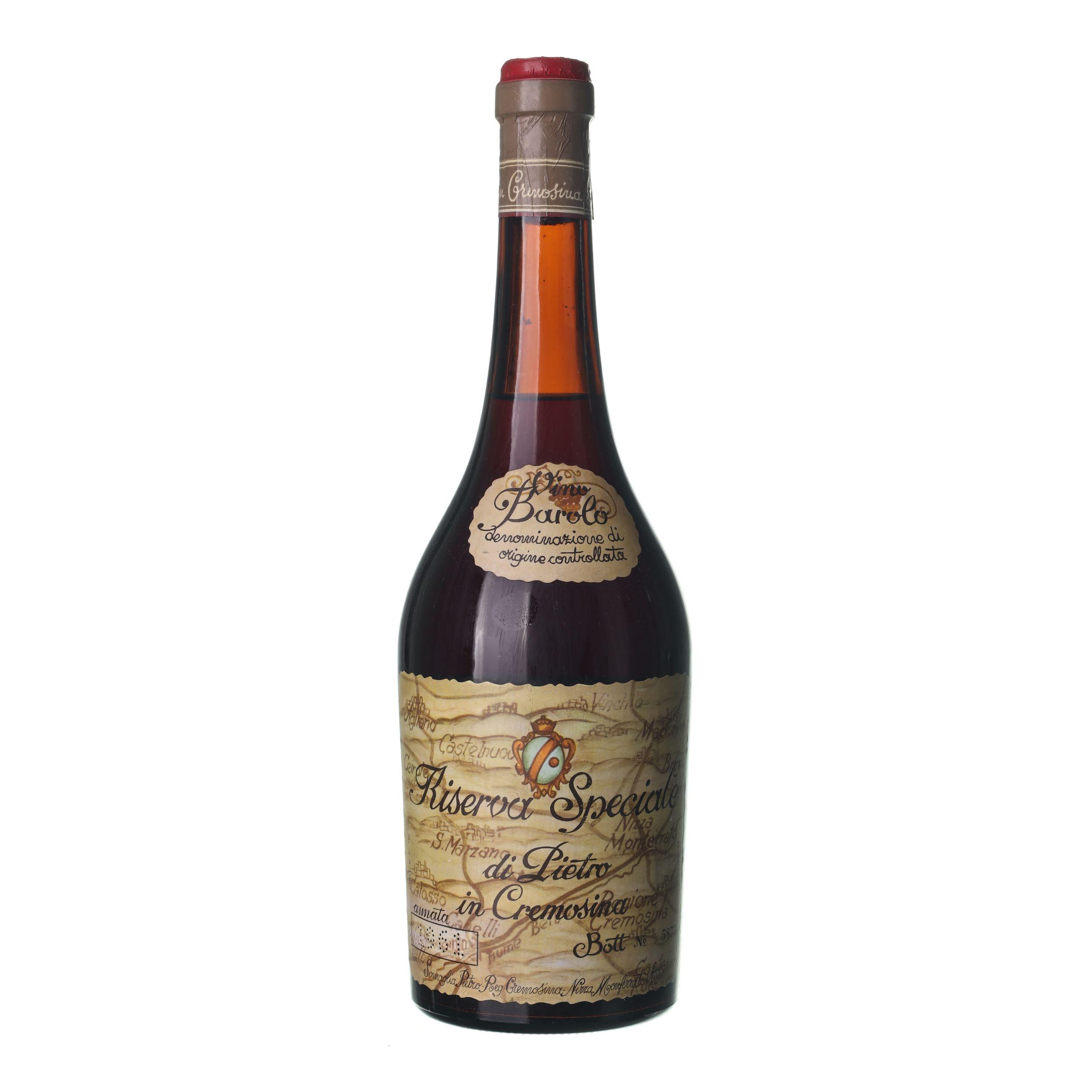 1961 Barolo Riserva Pietro in Cremosina (0,72l)
