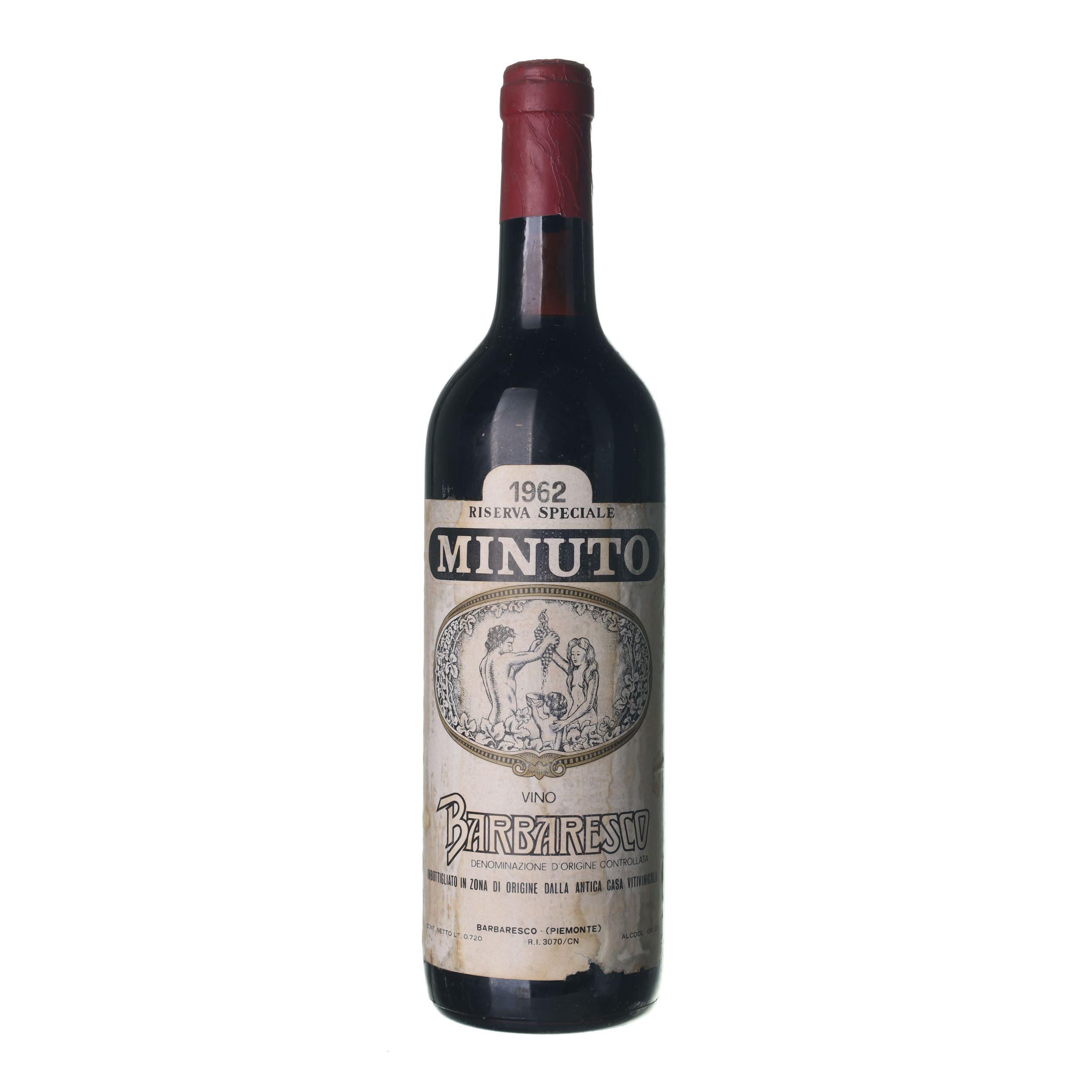 1962 Barbaresco Riserva Minuto (0,72l)