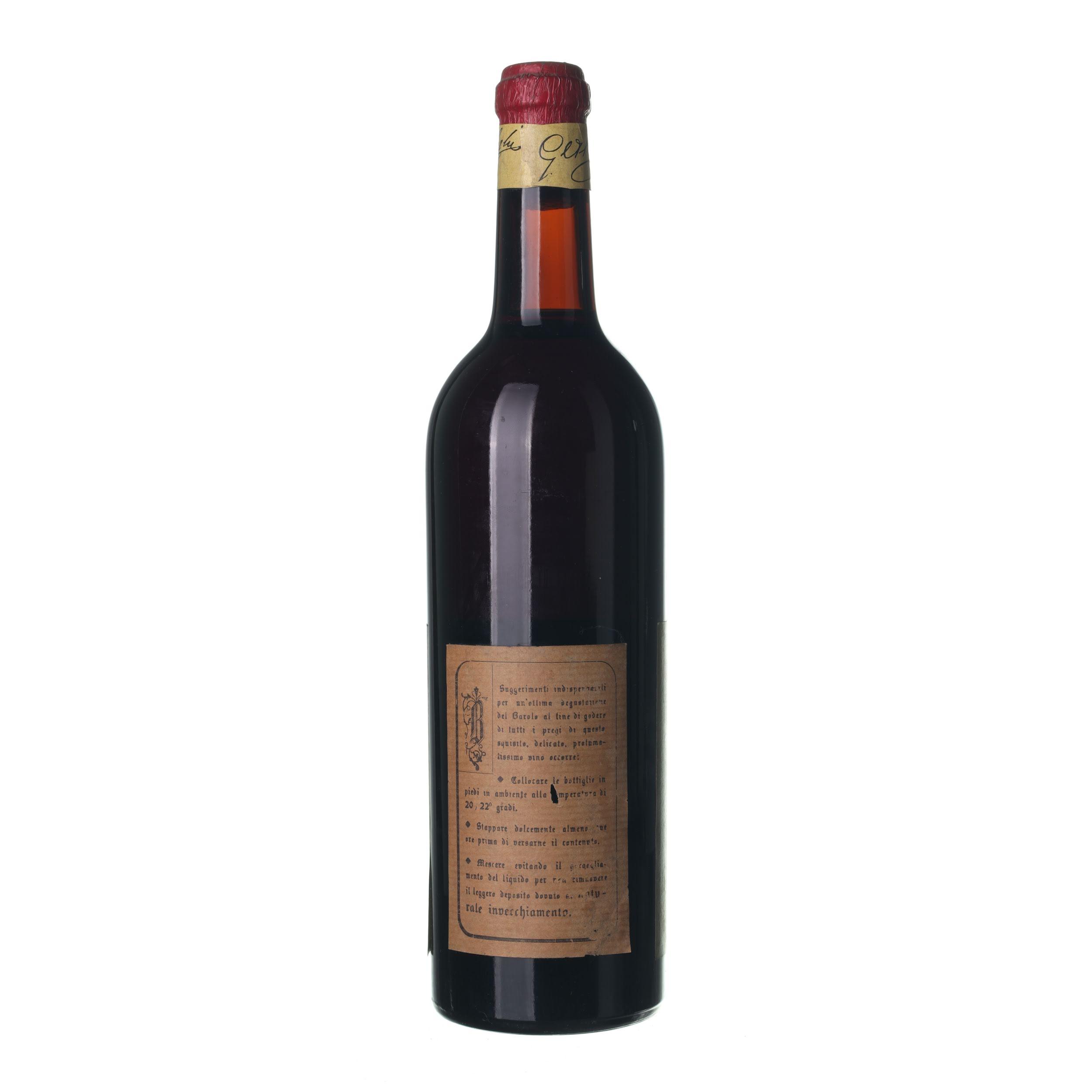 1962 Barolo Alessandria Guiseppe (0,72l) - Obrázek 2