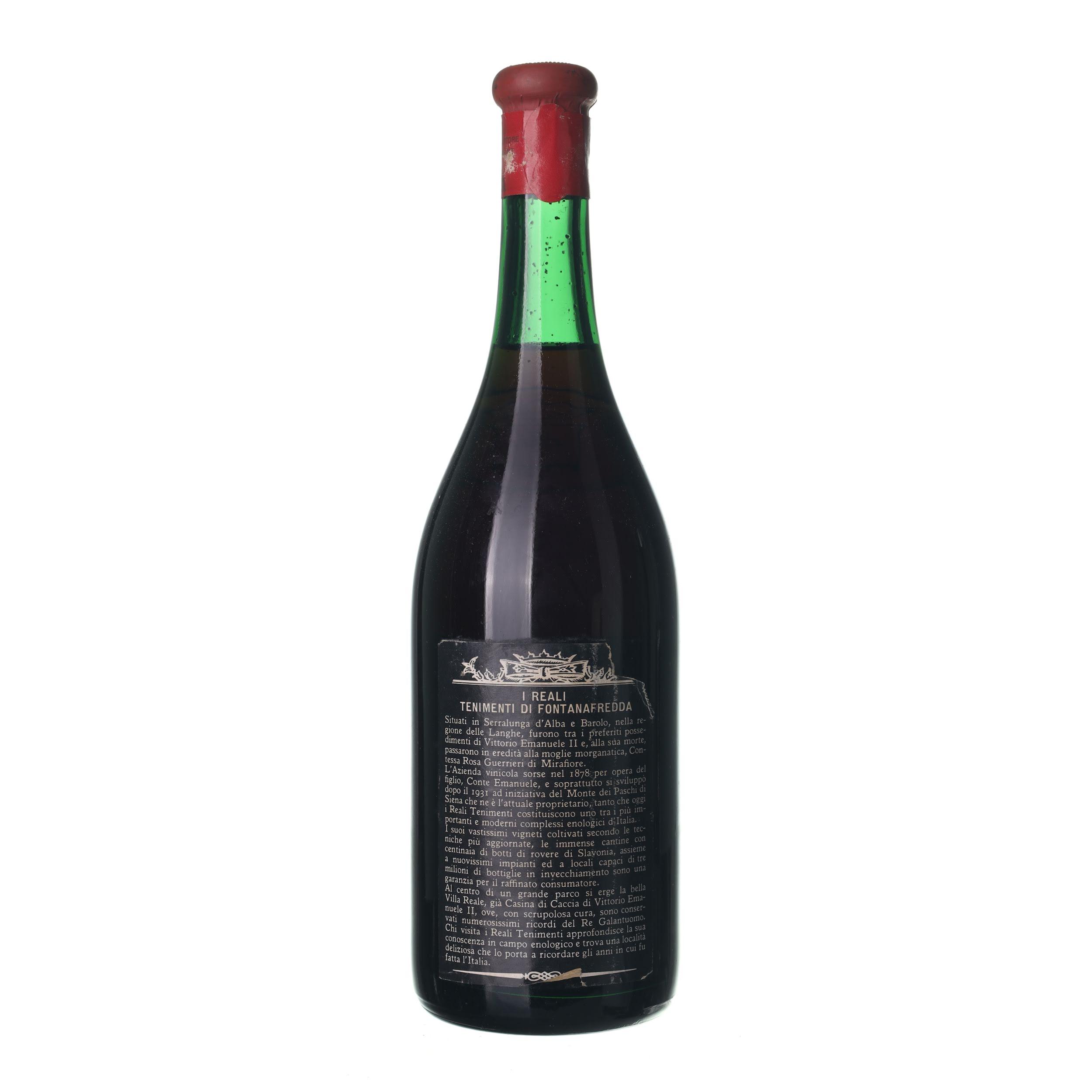 1962 Barolo Fontanafredda (0,72l) - Obrázek 2