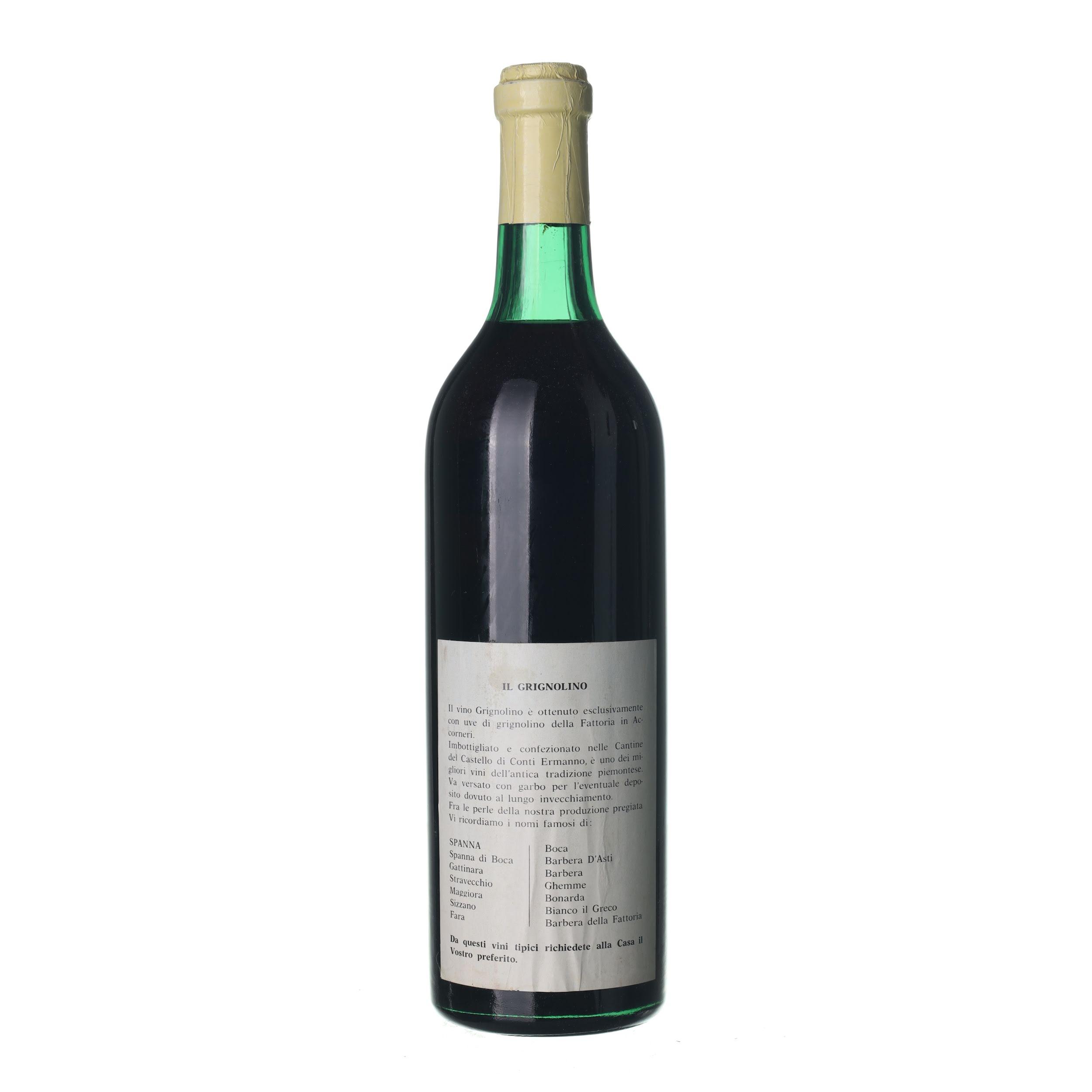 1966 Grignolino Conti Ermanno Maggiora (0,75l) - Obrázek 2