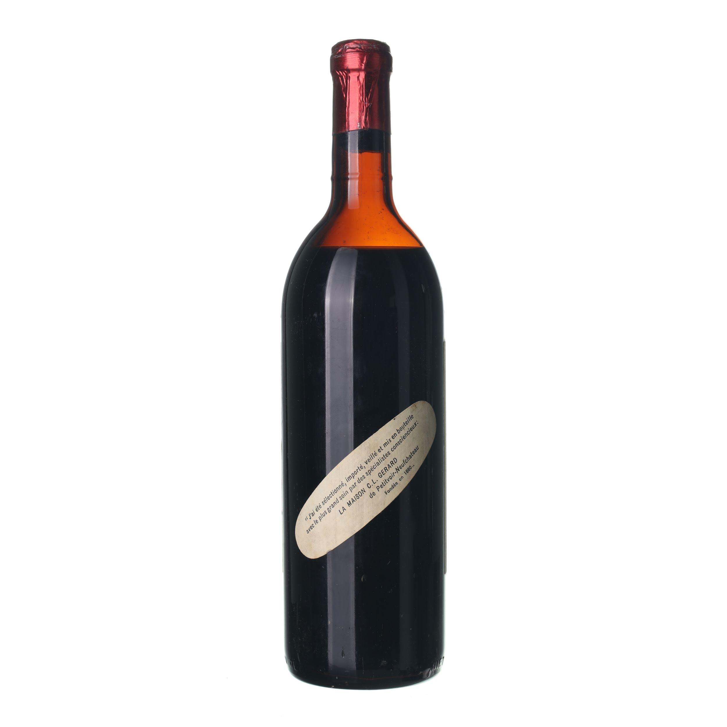 1966 Saint-Emilion Grand Cru Chateau Cadet-Piola (0,75l) - Obrázek 2