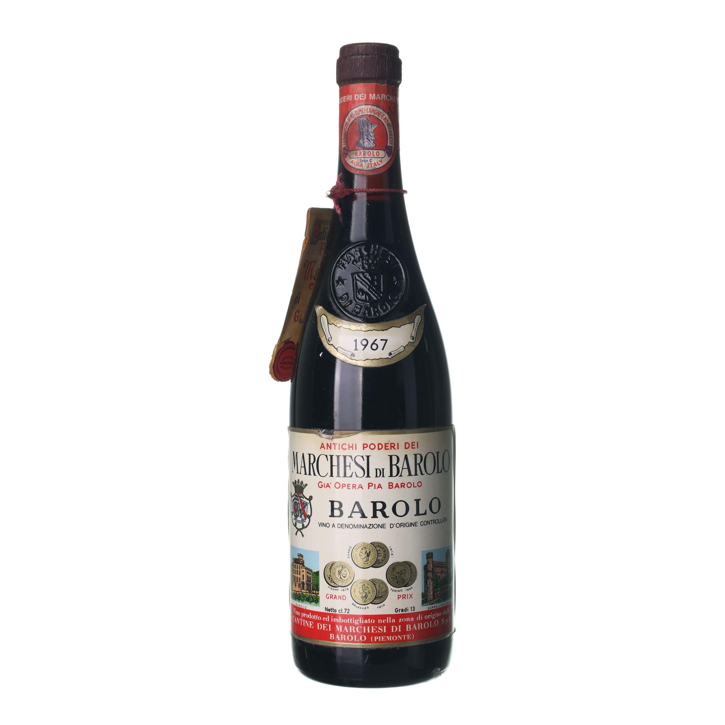 1967 Barolo Marchesi di Barolo (0,72l)