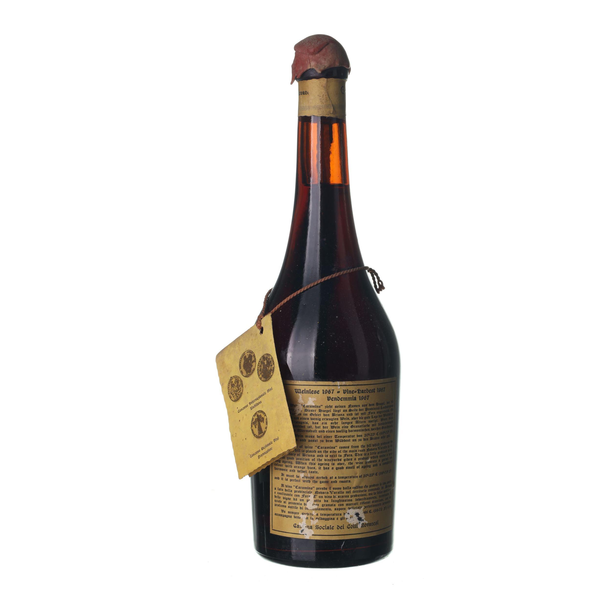 1967 Caramino Riserva Cantina Sociale dei Colli Novaresi (0,75l) - Obrázek 2