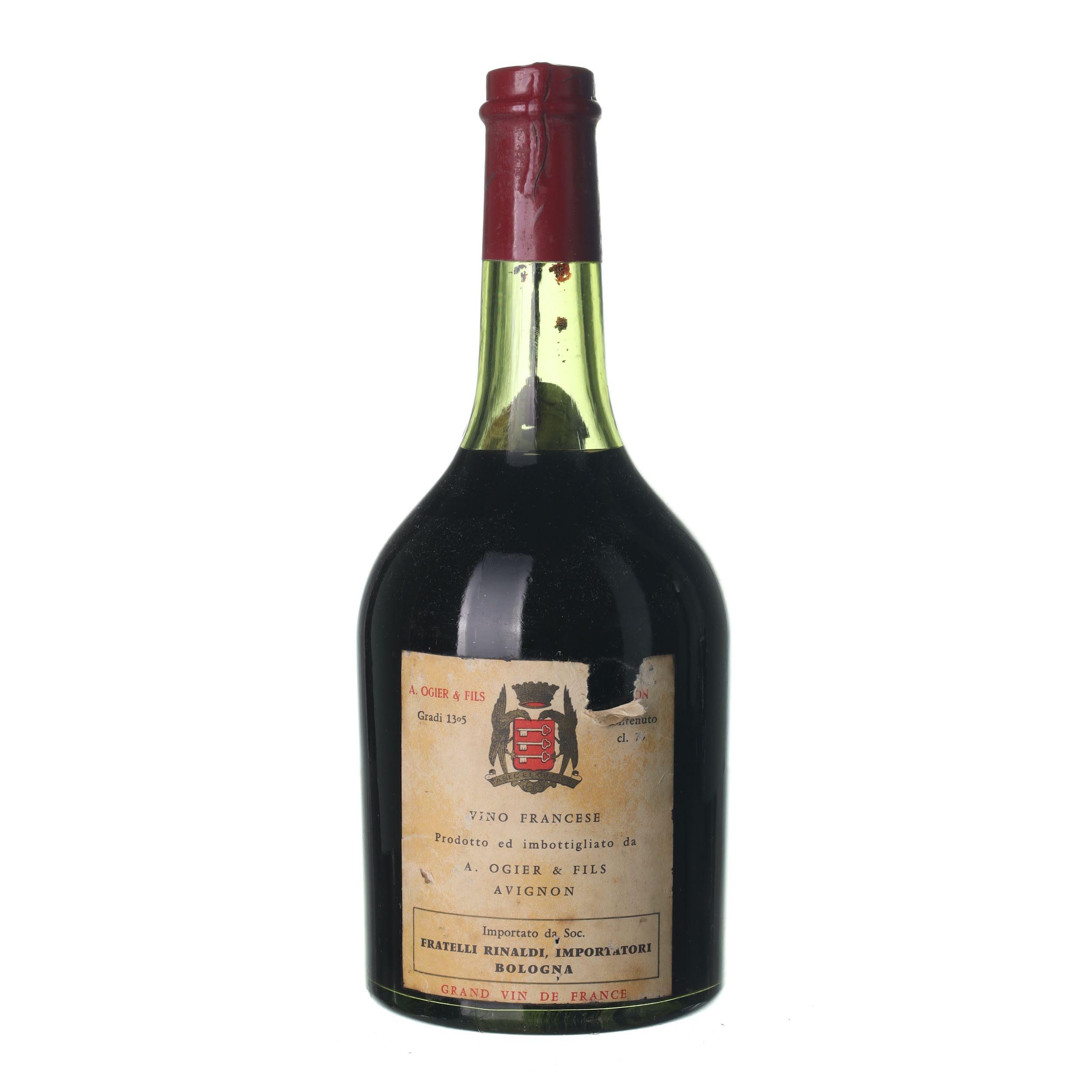 1967 Côtes du Rhône H. Ogier & Fils (0,75l) - Obrázek 2